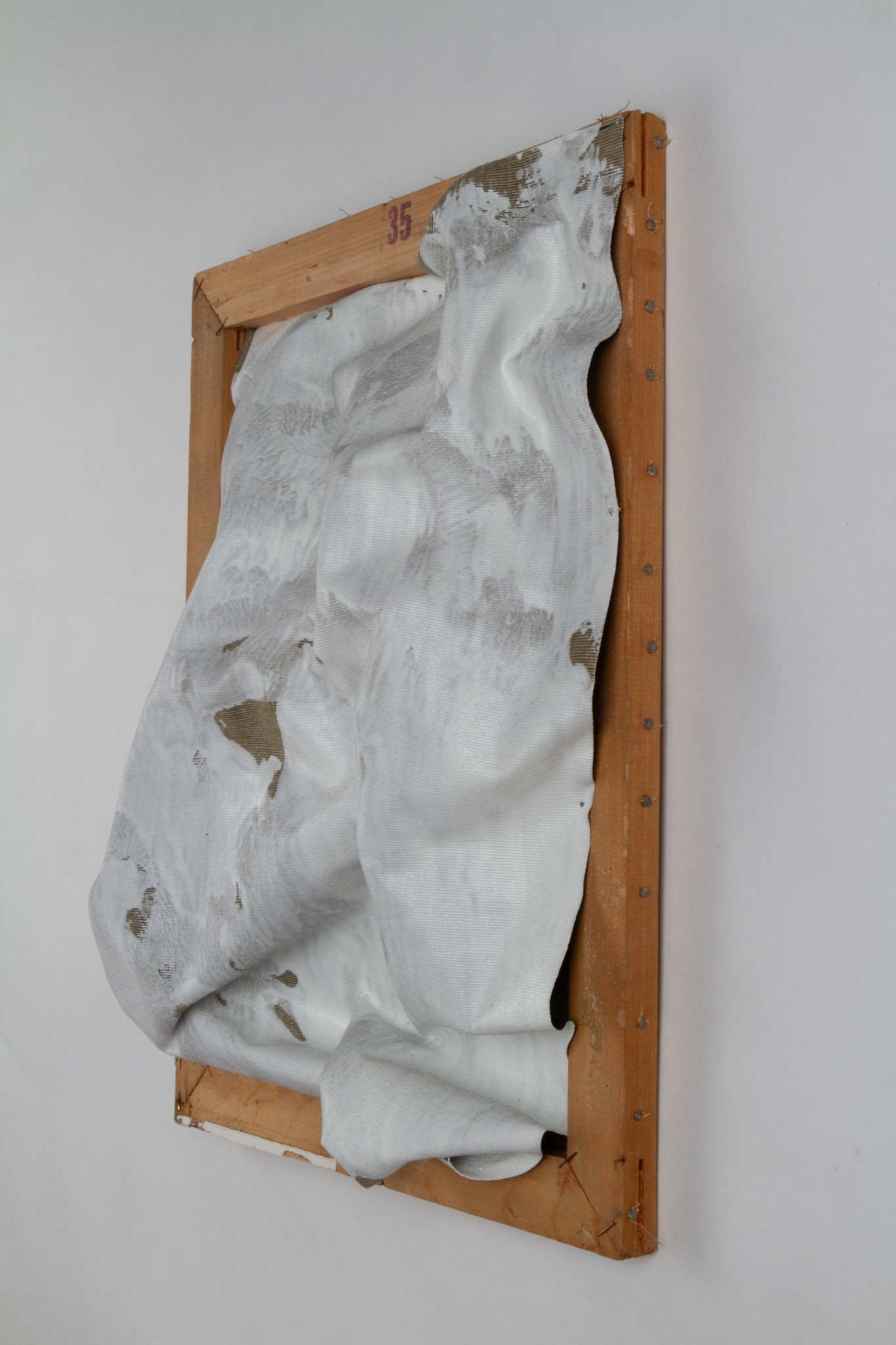 45x35 |2022, Acryl auf Leinwand und Keile, 45x35x12 cm