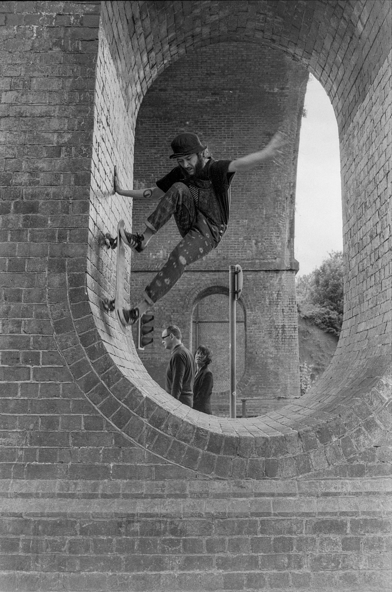 "Bloody skateboarders"