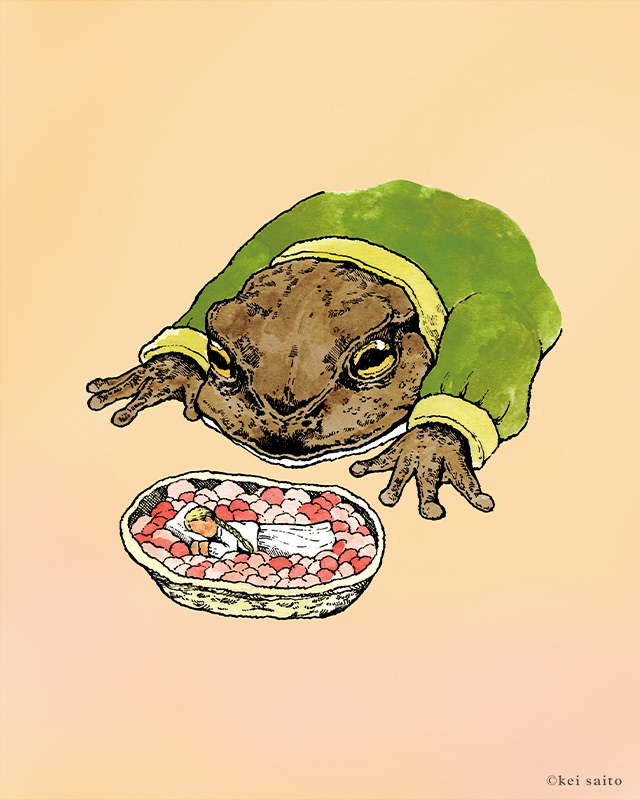 幼稚園6・7月号 『おやゆびひめ』挿絵