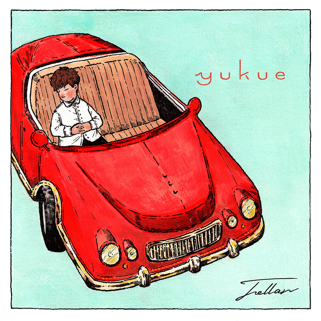 Tellar『yukue』ジャケットイラスト