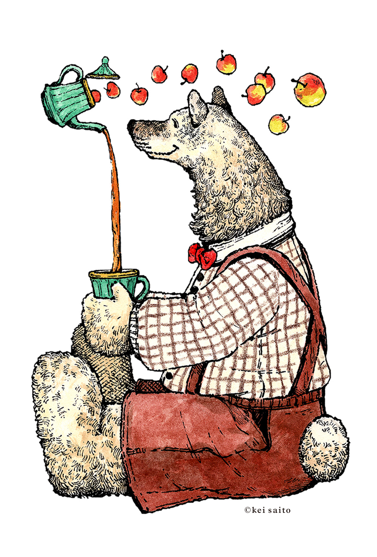 Apple tea