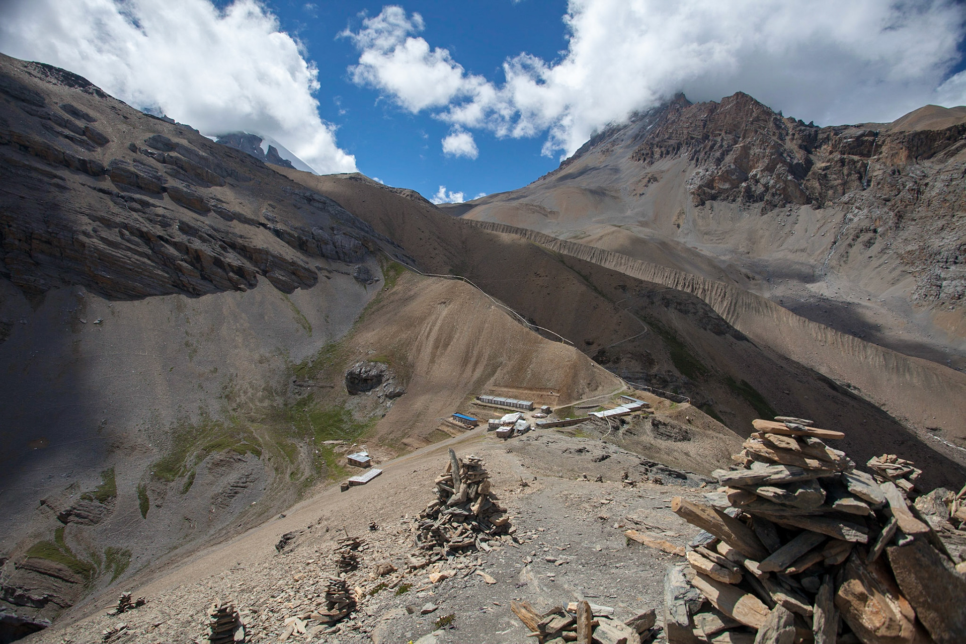 August, 16, 2014 - Views of Thorung High Camp