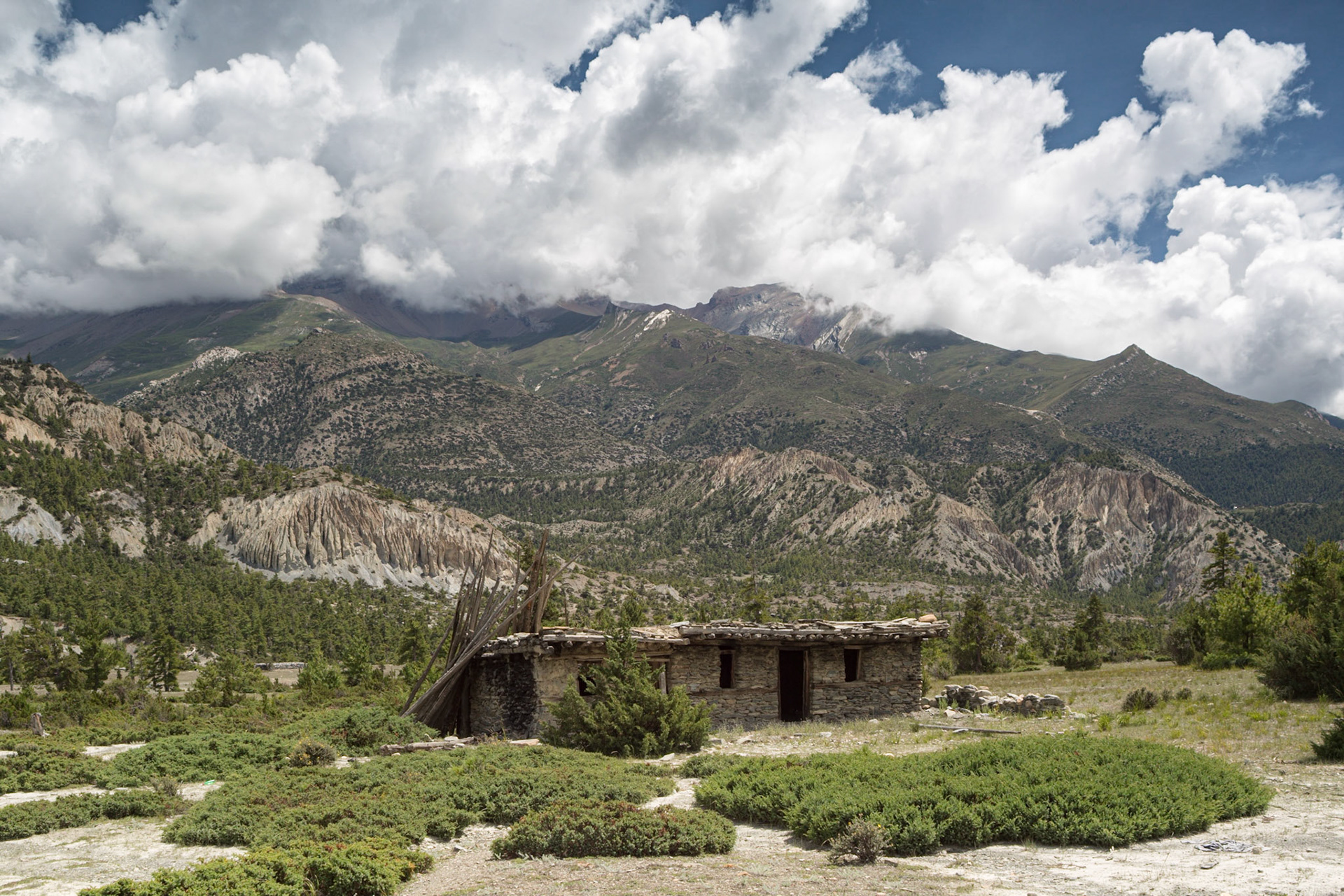 August, 13, 2014 - Way to Manang