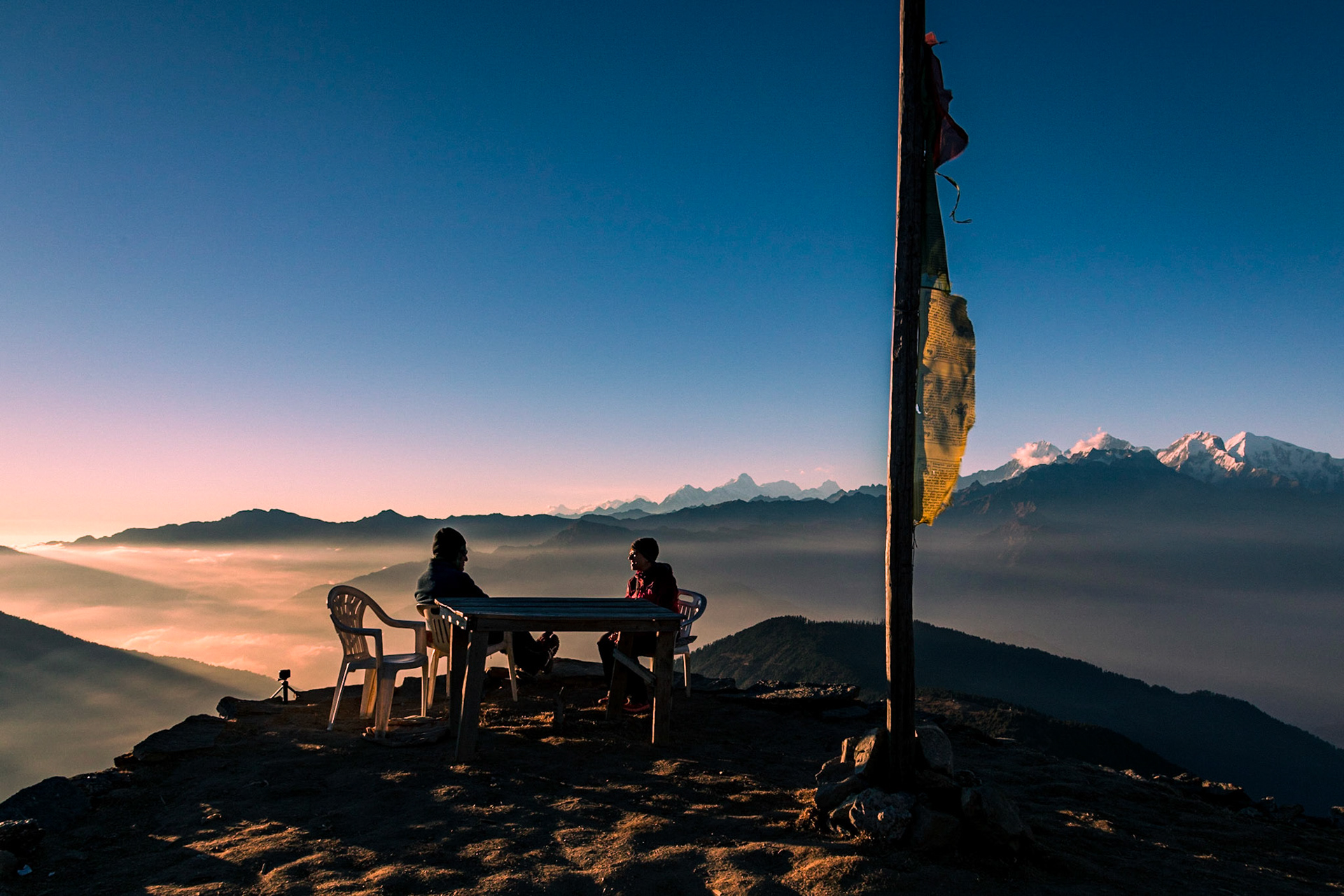 Laurebina viewpoint, Nepal