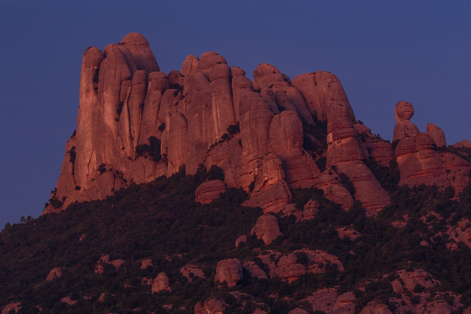 West face from down