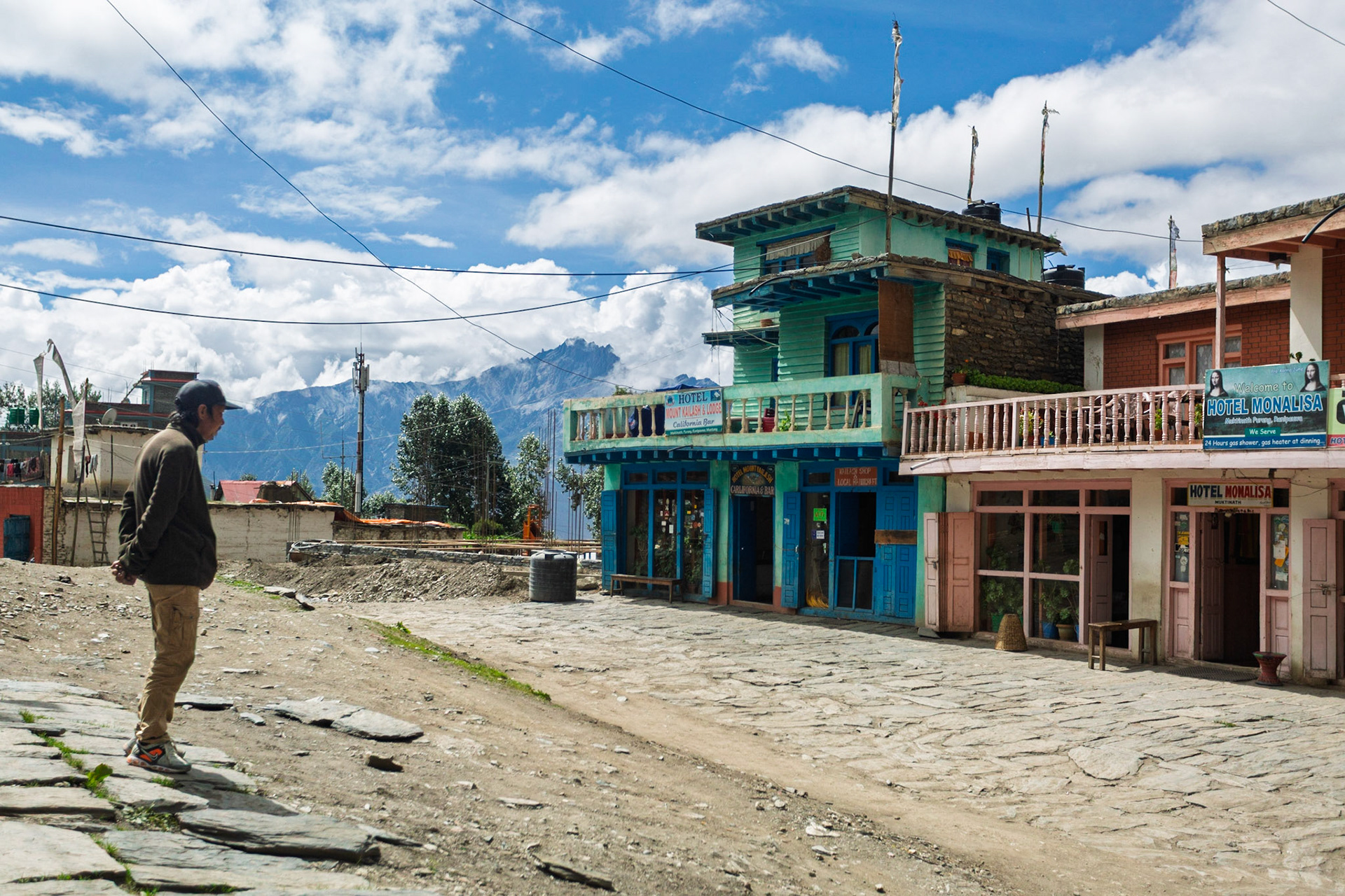 August, 17, 2014 - Muktinath village