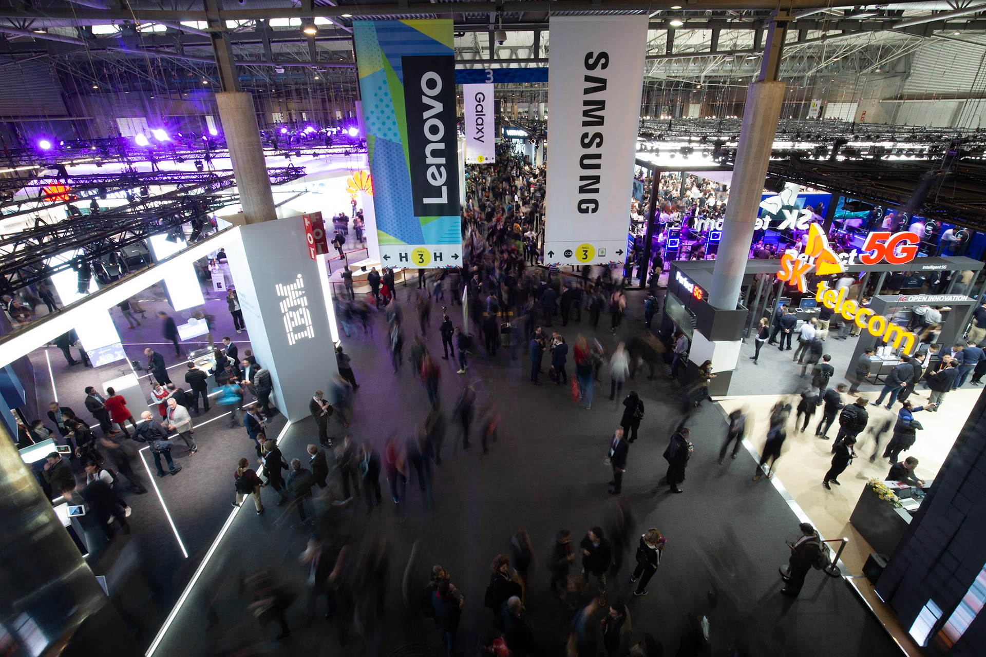 February 27, 2018 - Hospitalet de Llobregat, Barcelona, Catalonia, Spain. Second day on Mobile World Congress in Fira Gran Via.