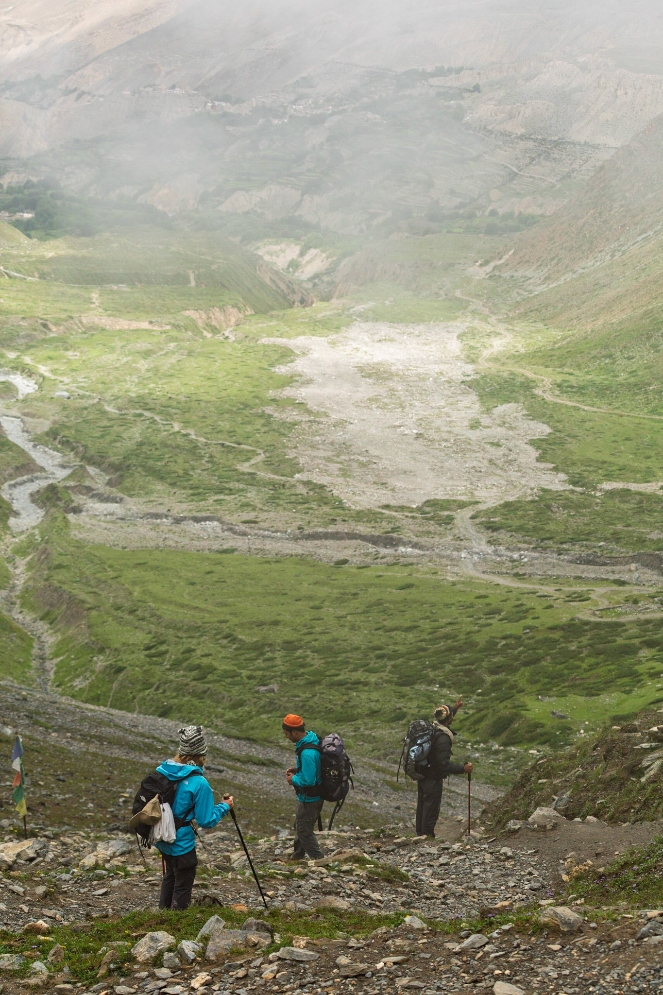 August, 17, 2014 - Descending to Mustang