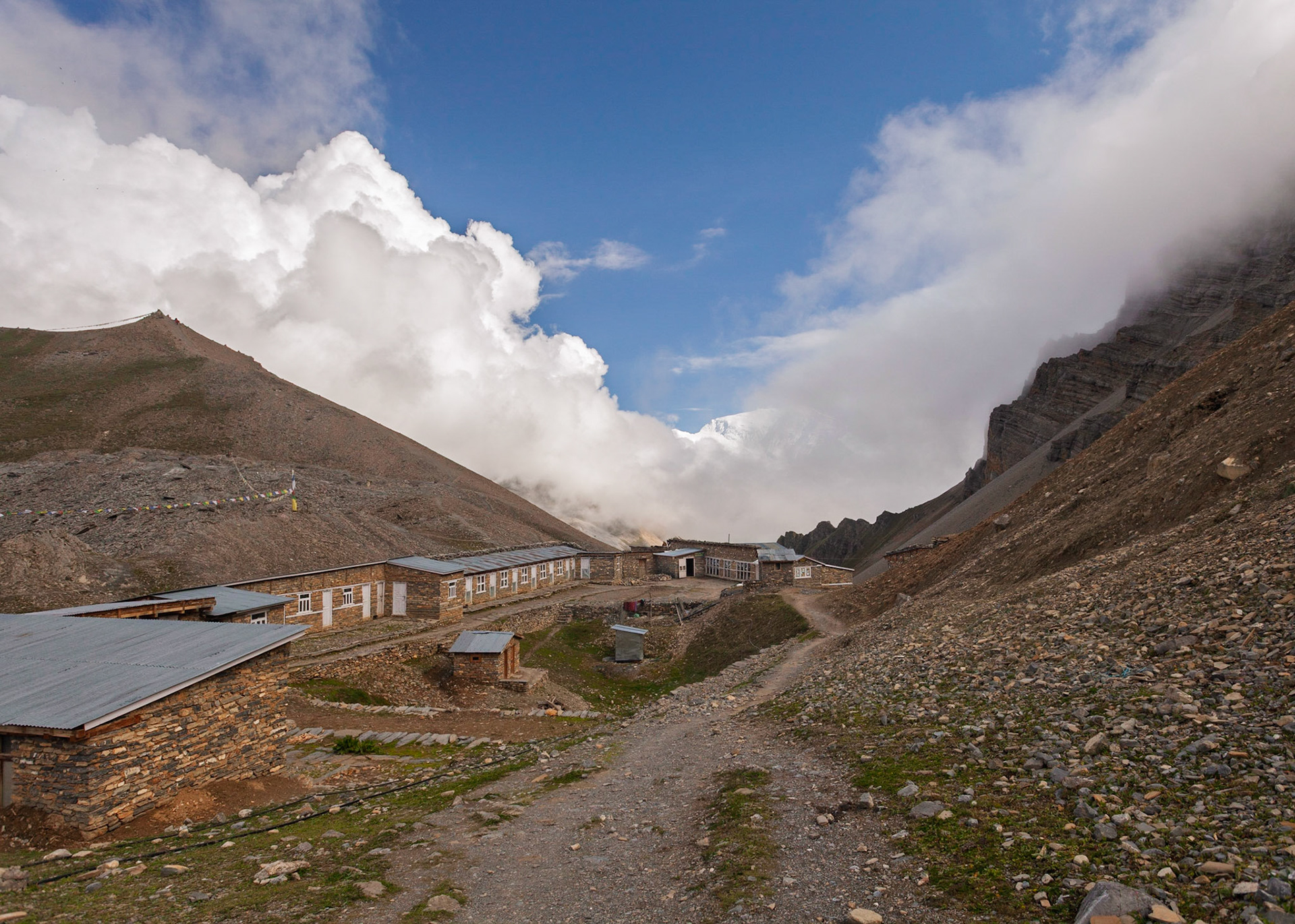 August, 16, 2014 - Views of Thorung High Camp