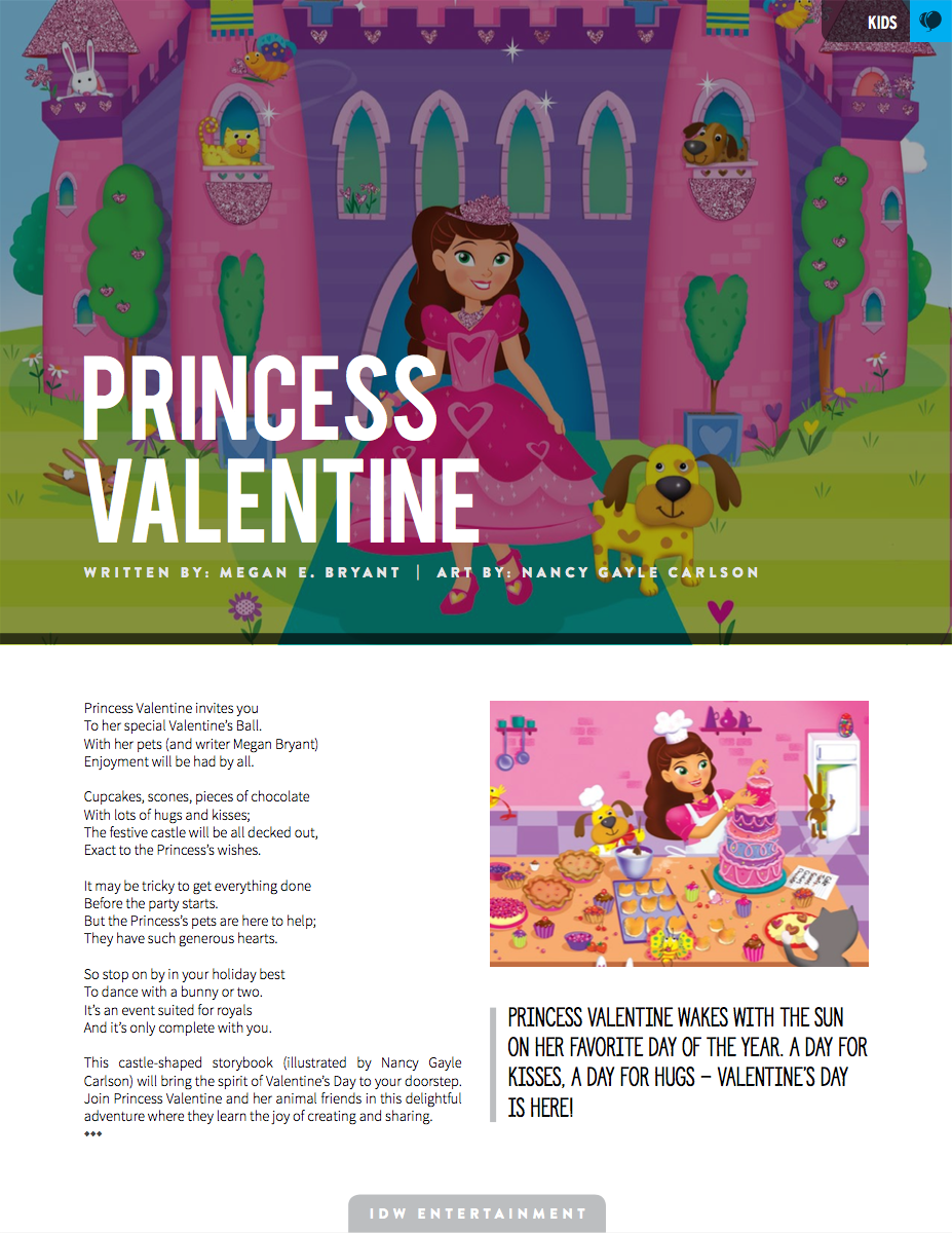 One Sheet for Princess Valentine