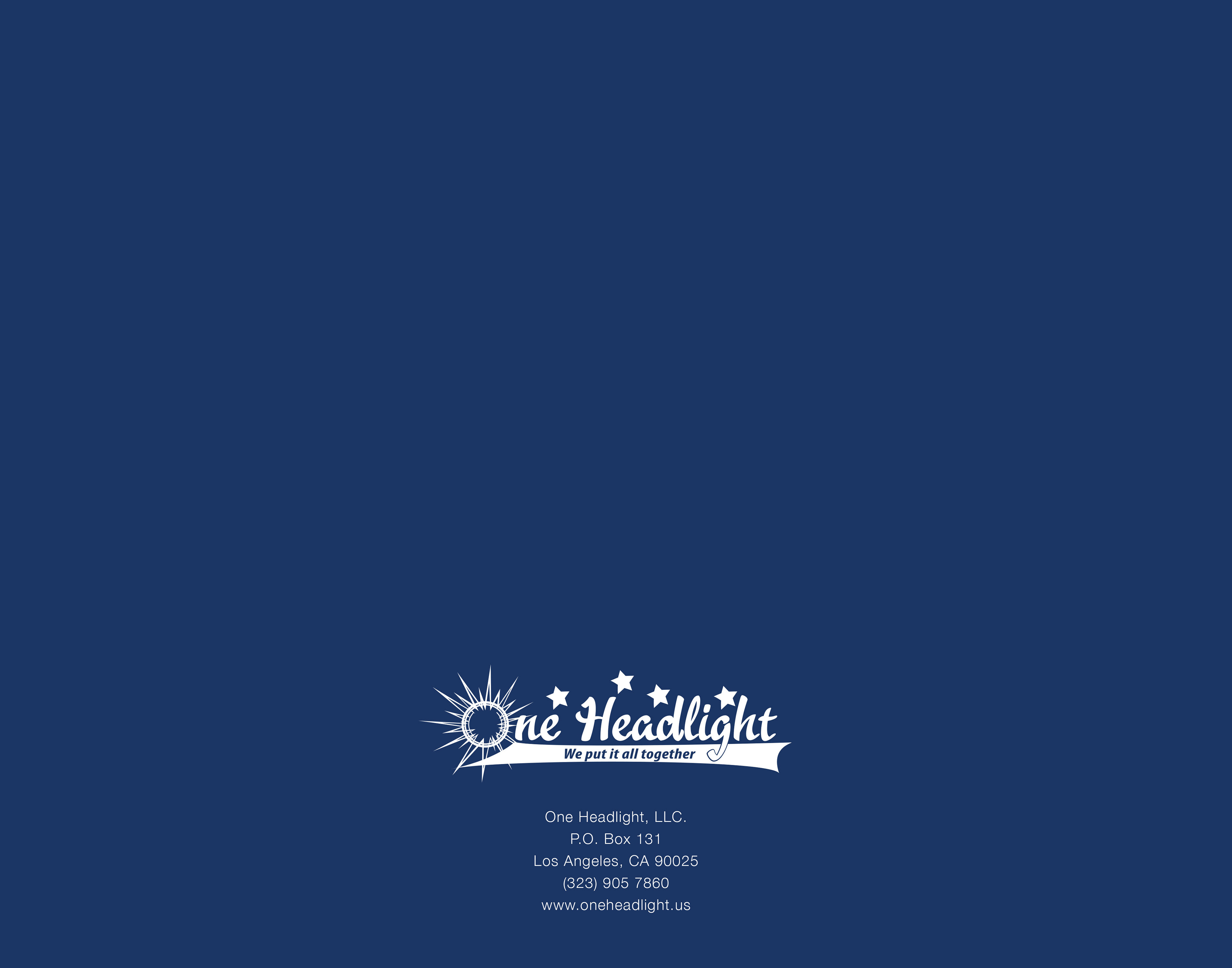 Brochure book