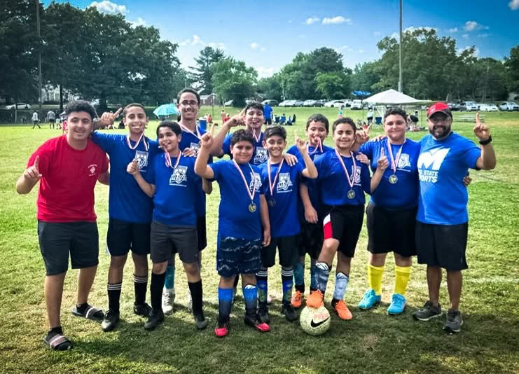 Team Coach 11-13 age group - League champions