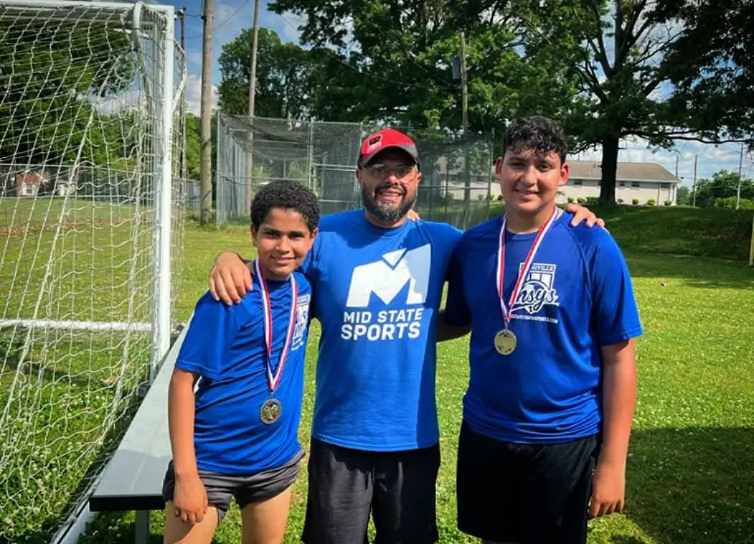 Team Coach 11-13 age group - League champions