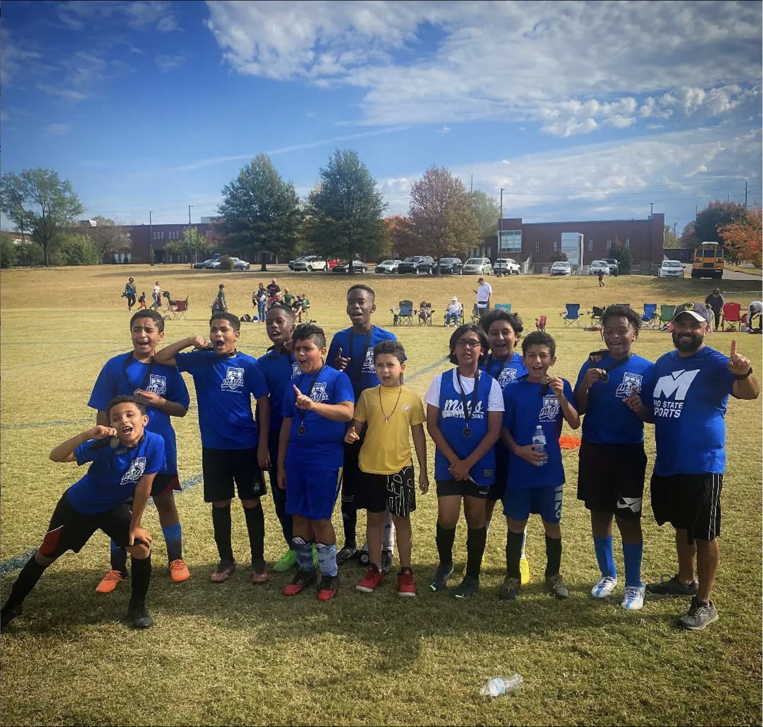 Team Coach 11-13 age group - League champions