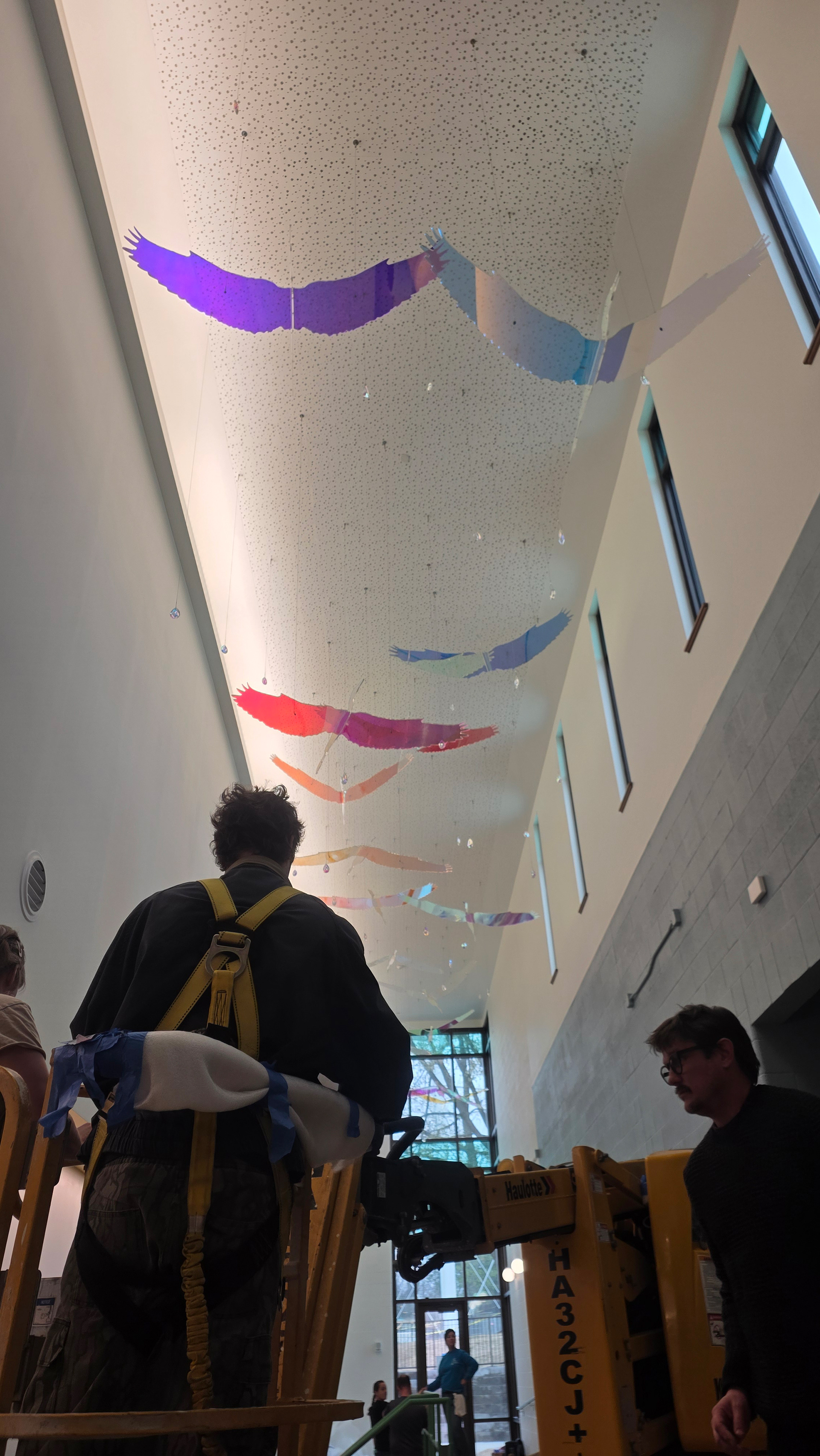 Wings of Time Installation
