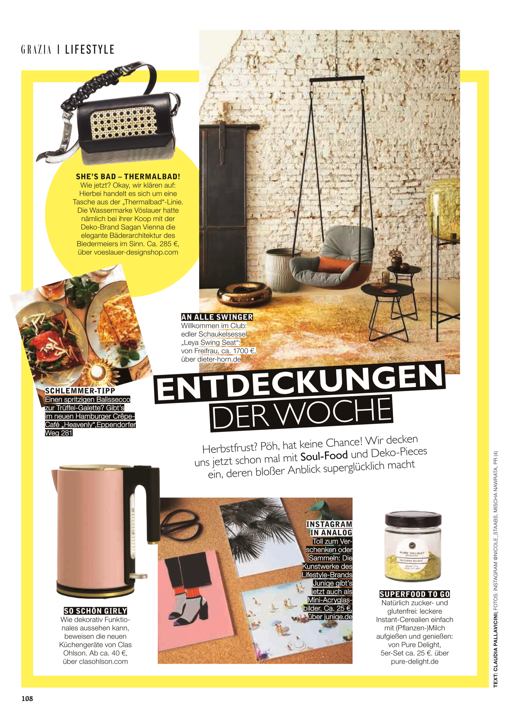Grazia | Germany 2018