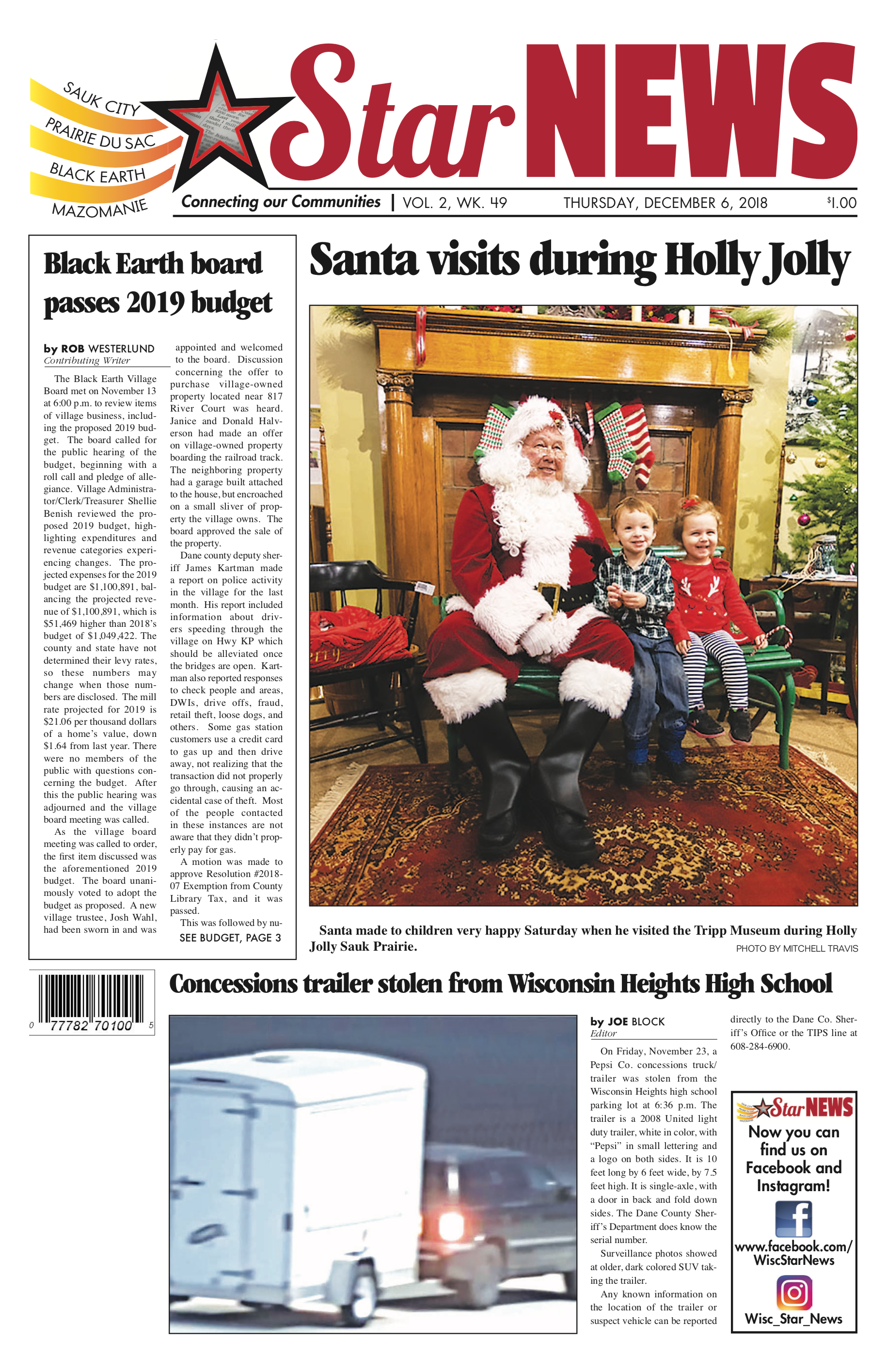 PDFs from the Star News Website:https://www.nsarrow.com/