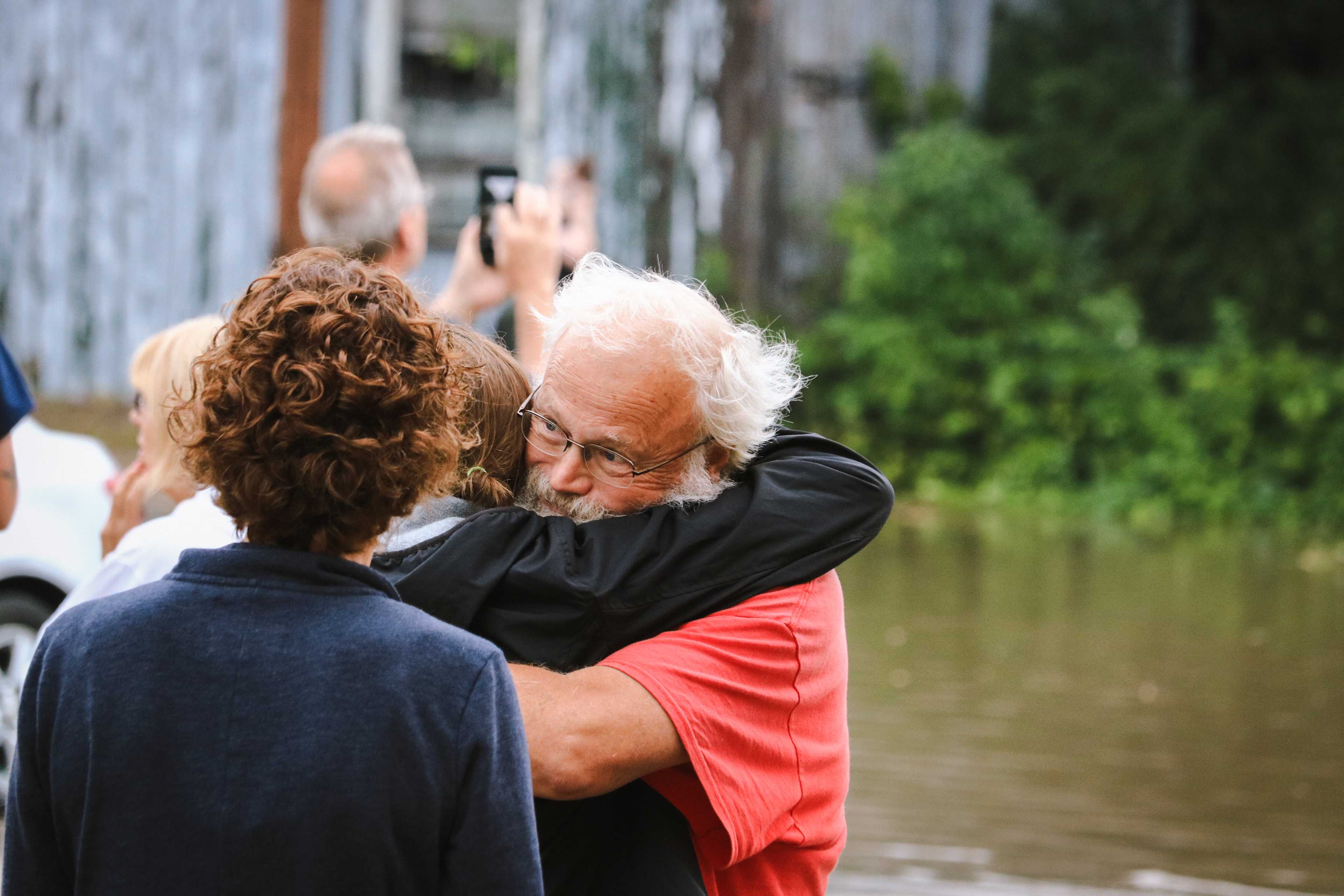 Mazomanie resident, Mike Duren, provides emotional support to his community.