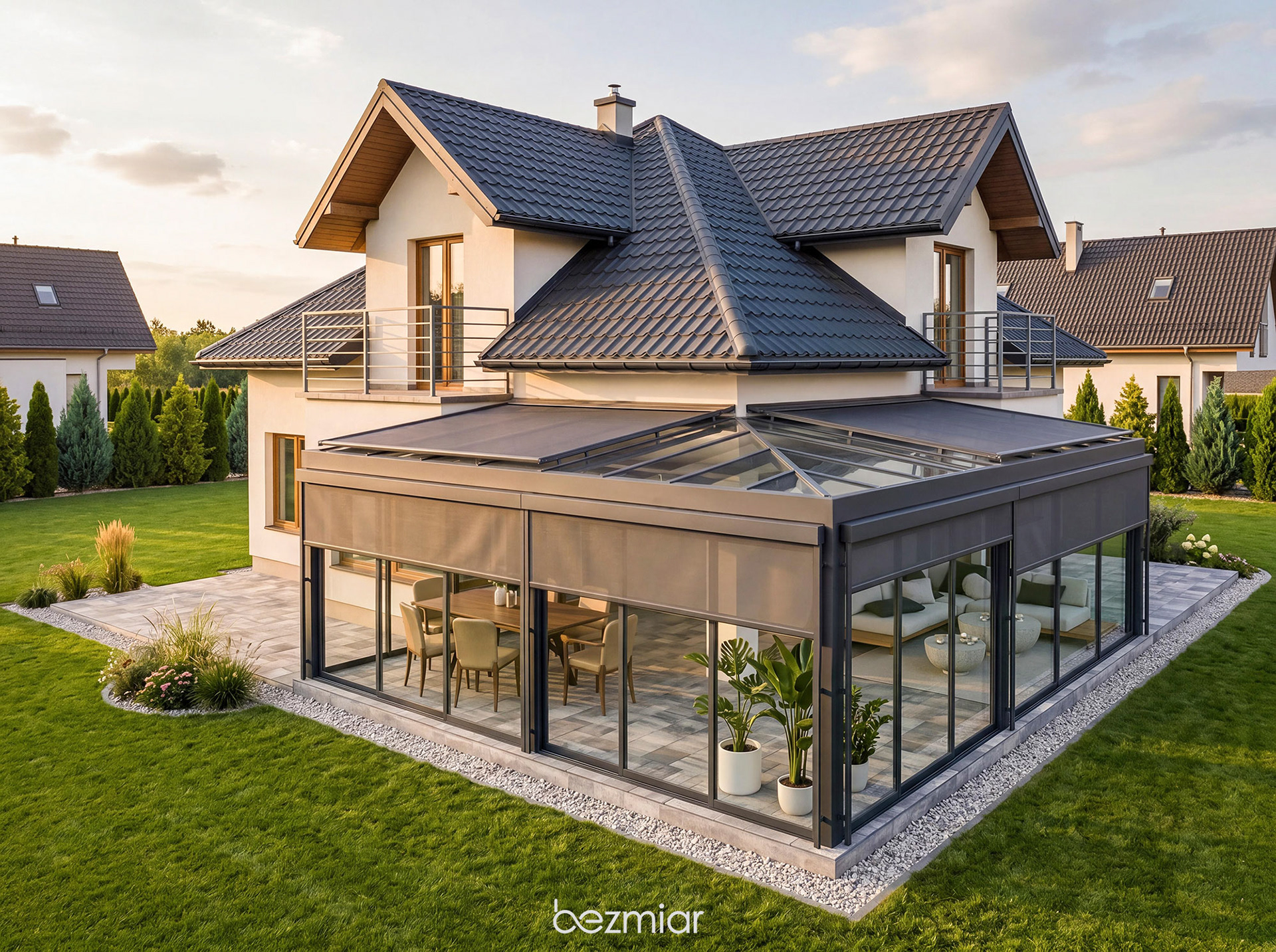Pergola structure for Anstal
