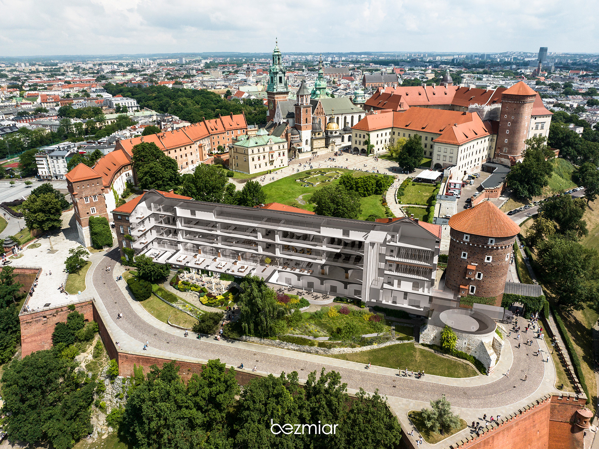Conservation center at Wawel Castle | Cracow (contest) for RYSY Architekci
