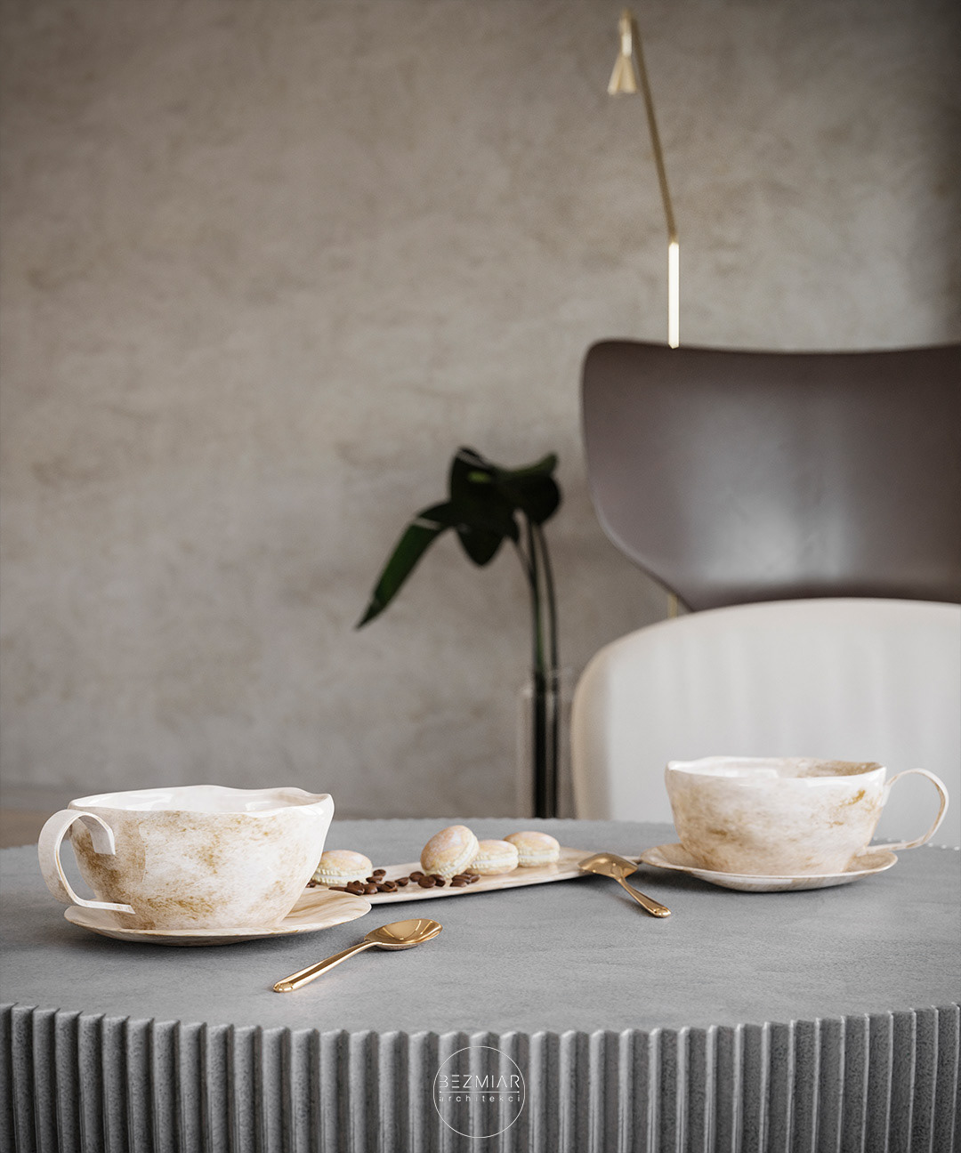 Concrete Ribbon for Bezmiar Architects
