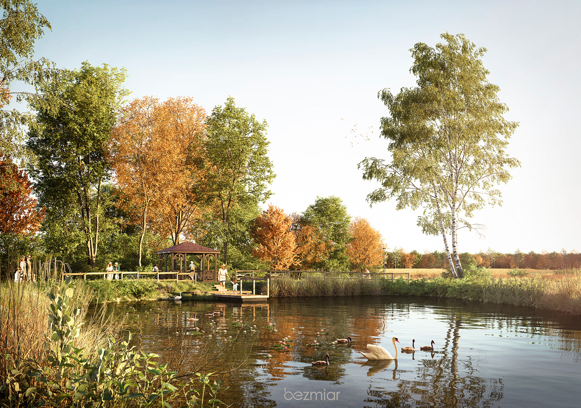 Urban recreation in Nowy Dwór for Atelier Skrzypczyk & Rivat