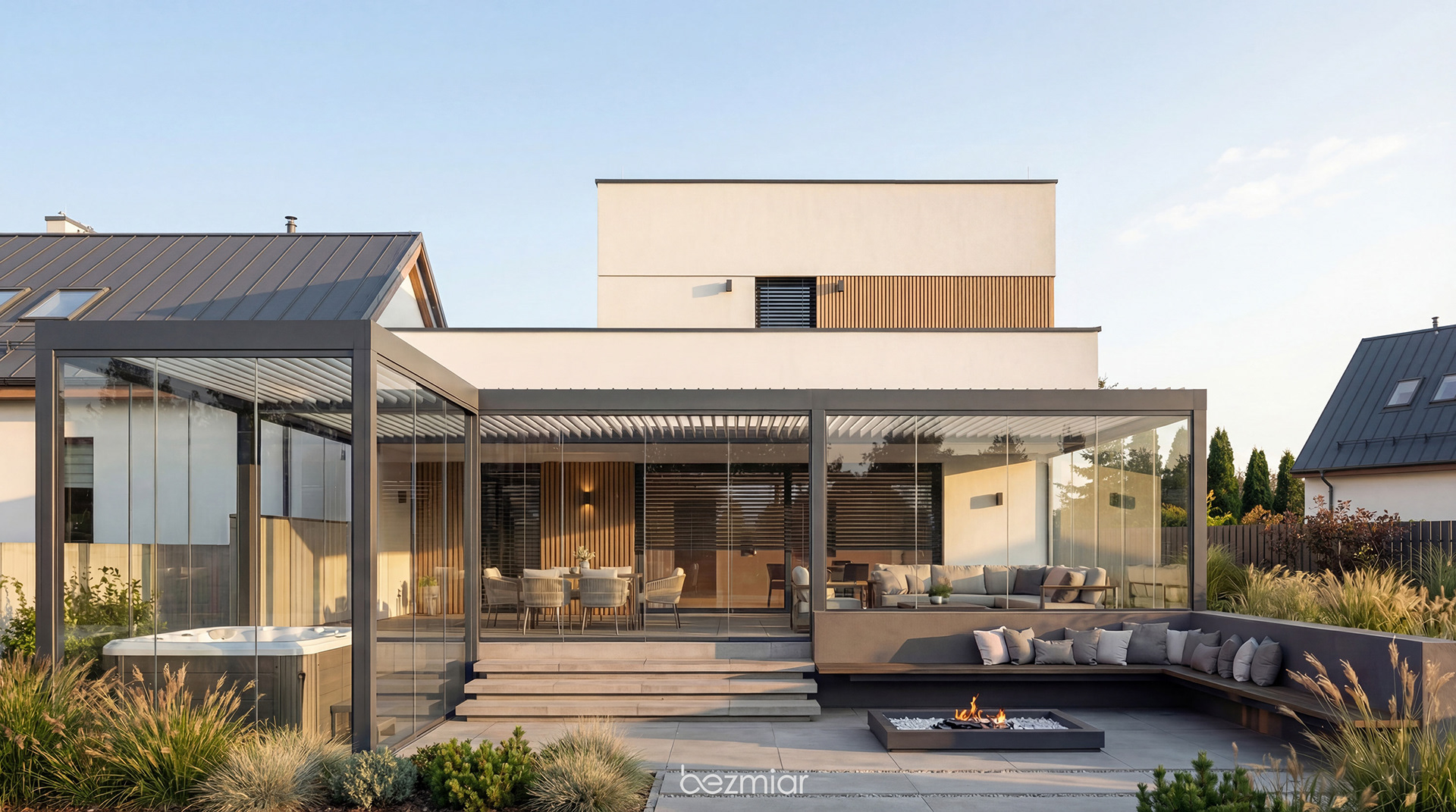 Pergola structure for Anstal