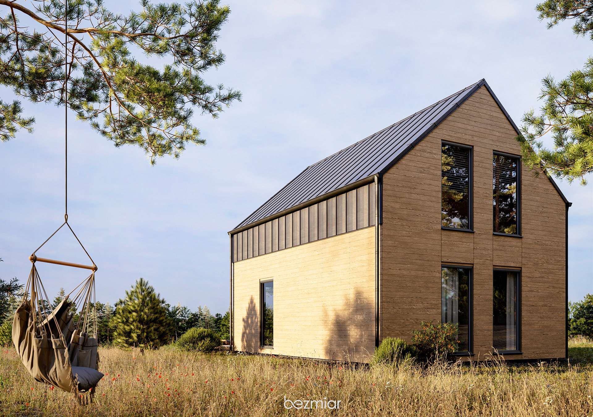 Frame house for Drewnolandia