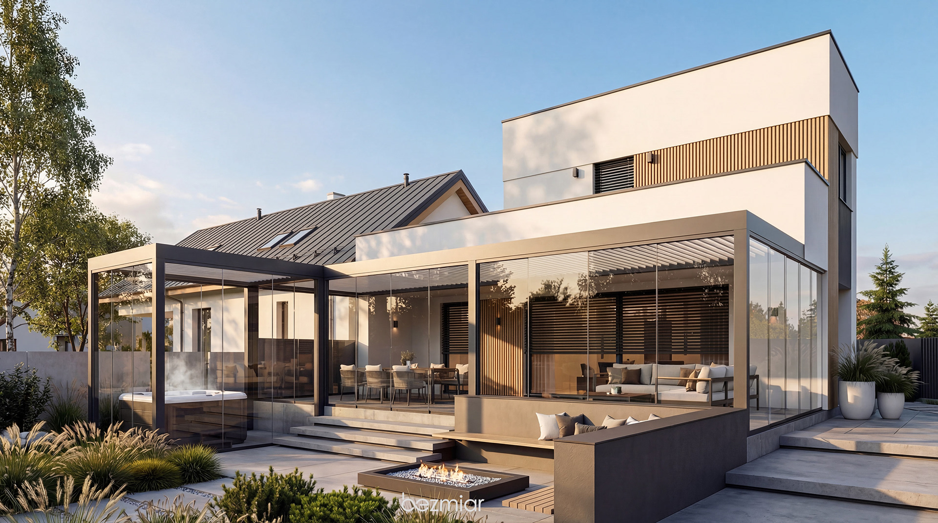 Pergola structure for Anstal