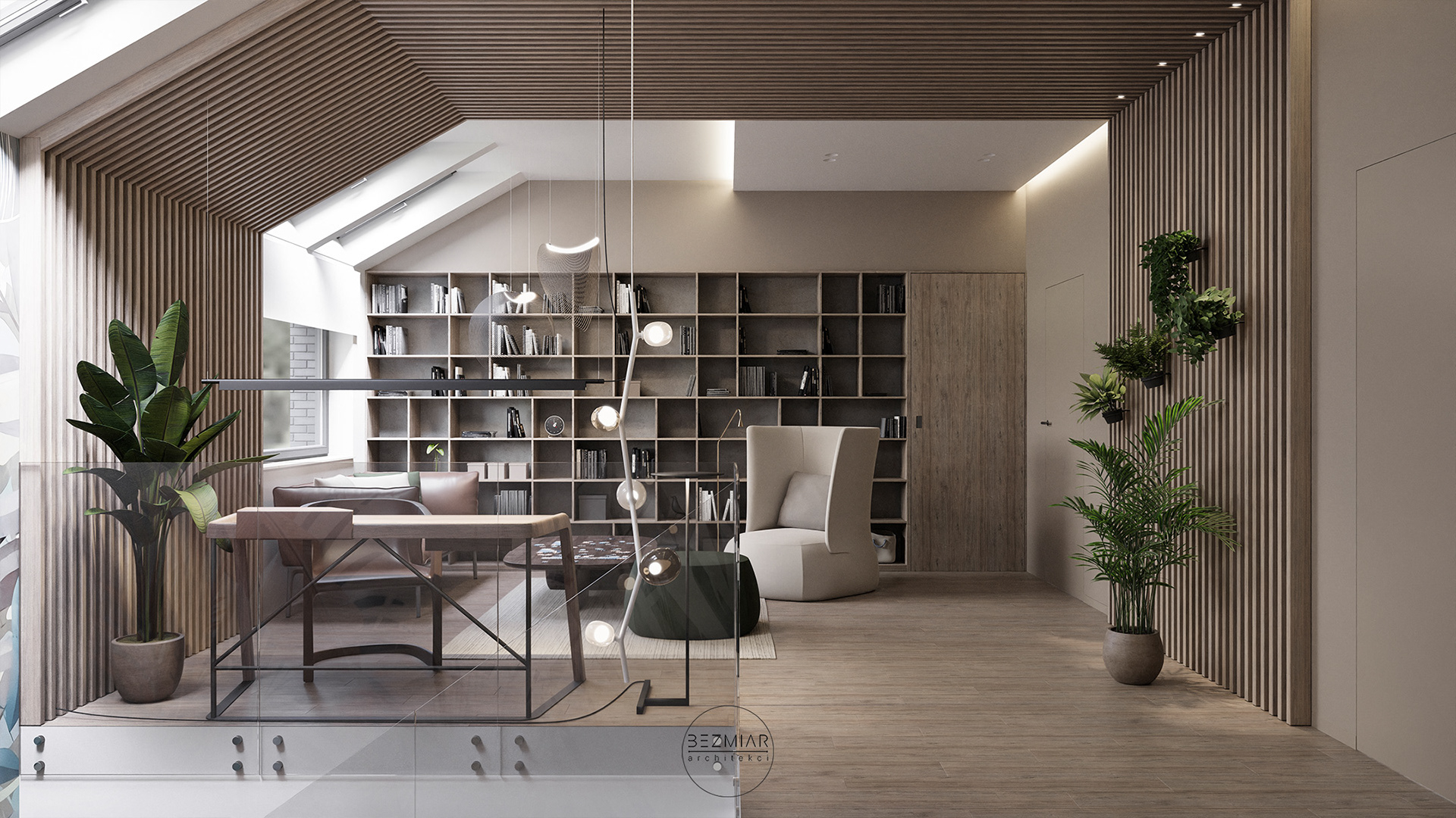 Concrete Ribbon for Bezmiar Architects