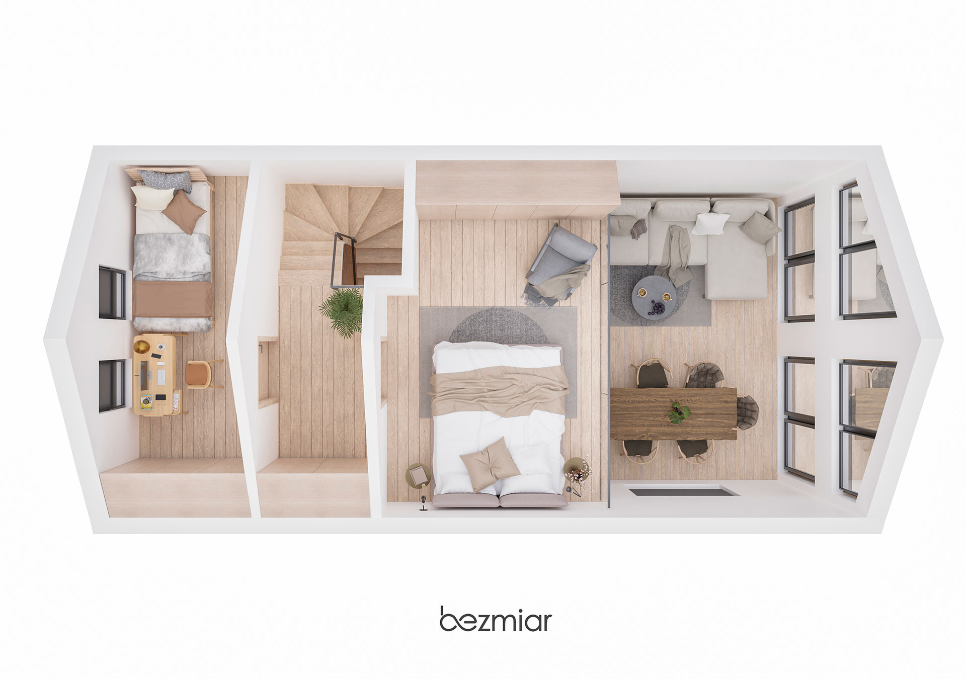 Frame house for Woodenfactory