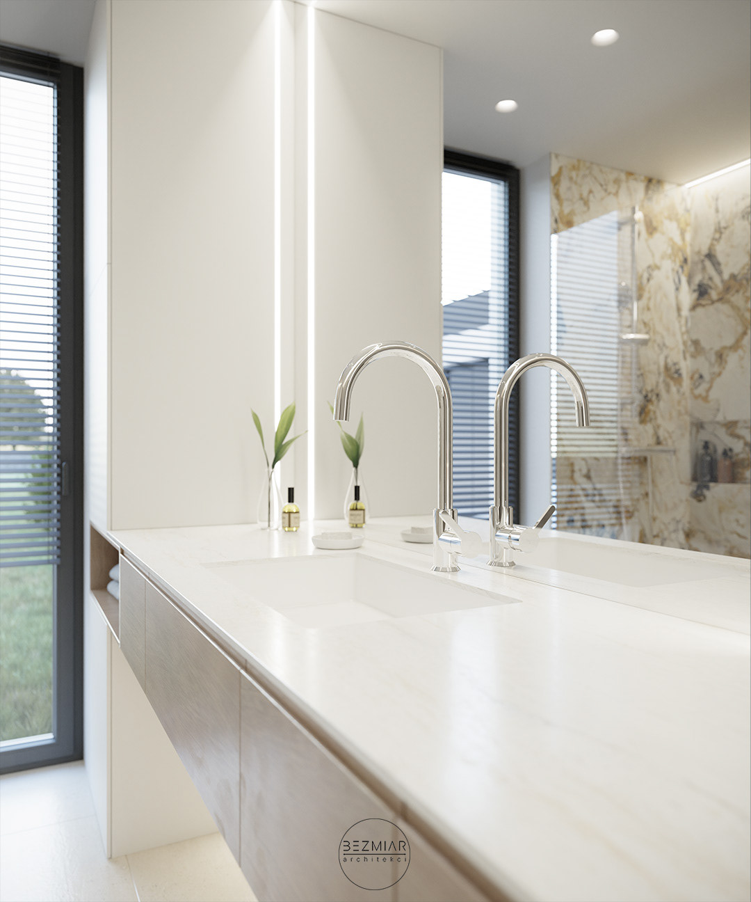 Between the Cubes for Bezmiar Architects