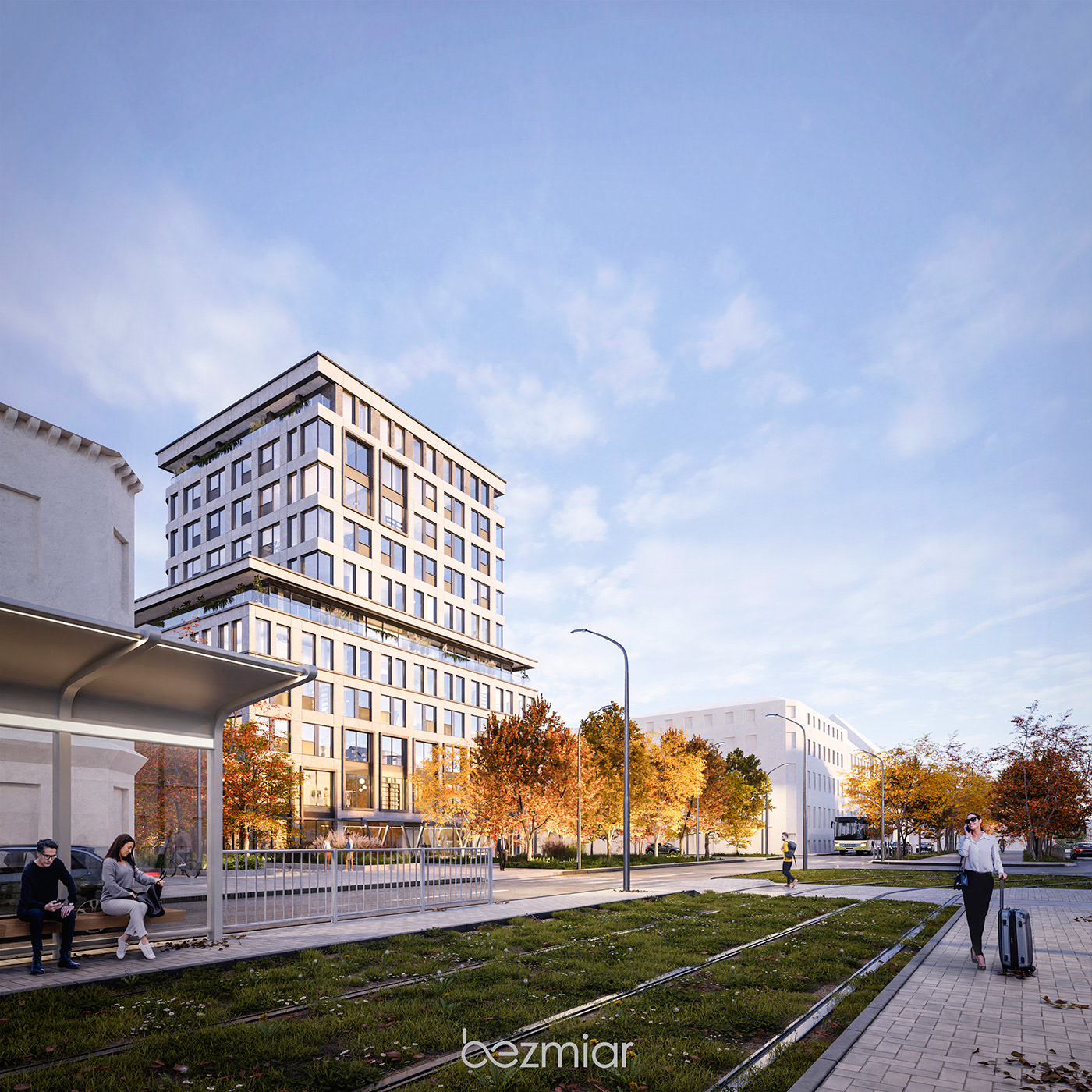 Transportation interchange center for LA2
