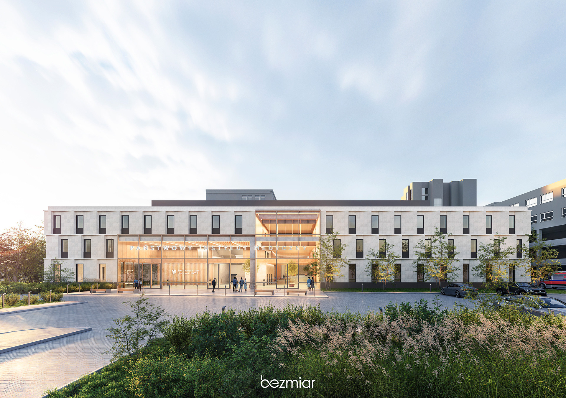 PIM hospital in Warsaw (contest) for RYSY Architekci