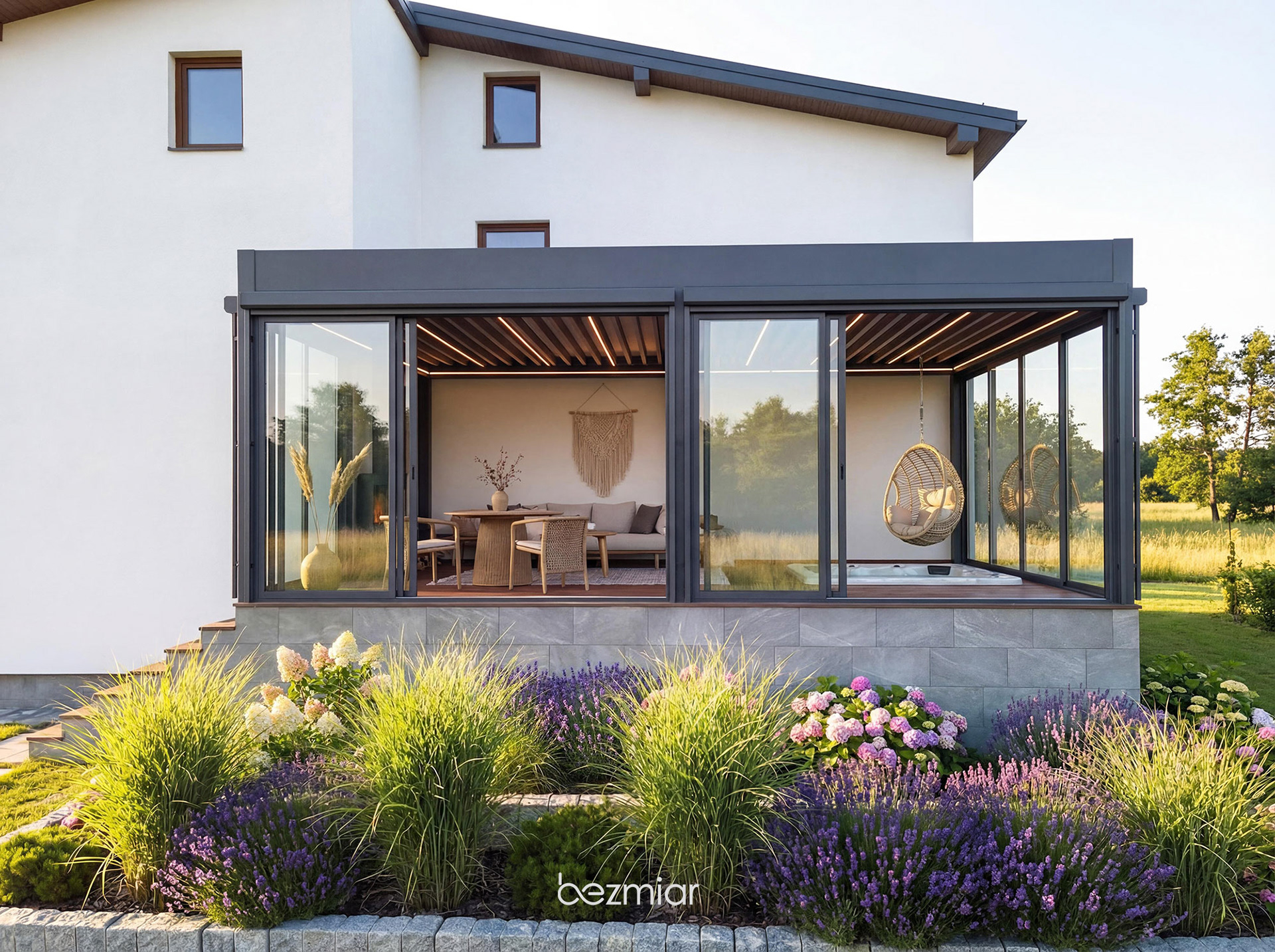 Pergola structure for Anstal