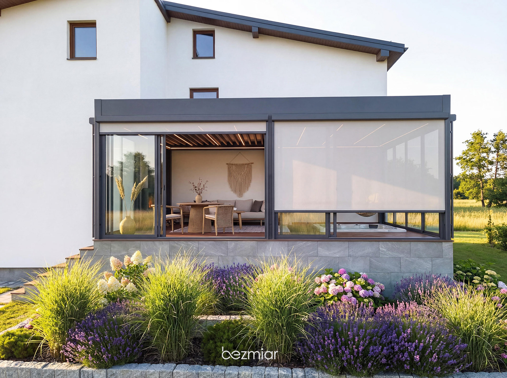 Pergola structure for Anstal