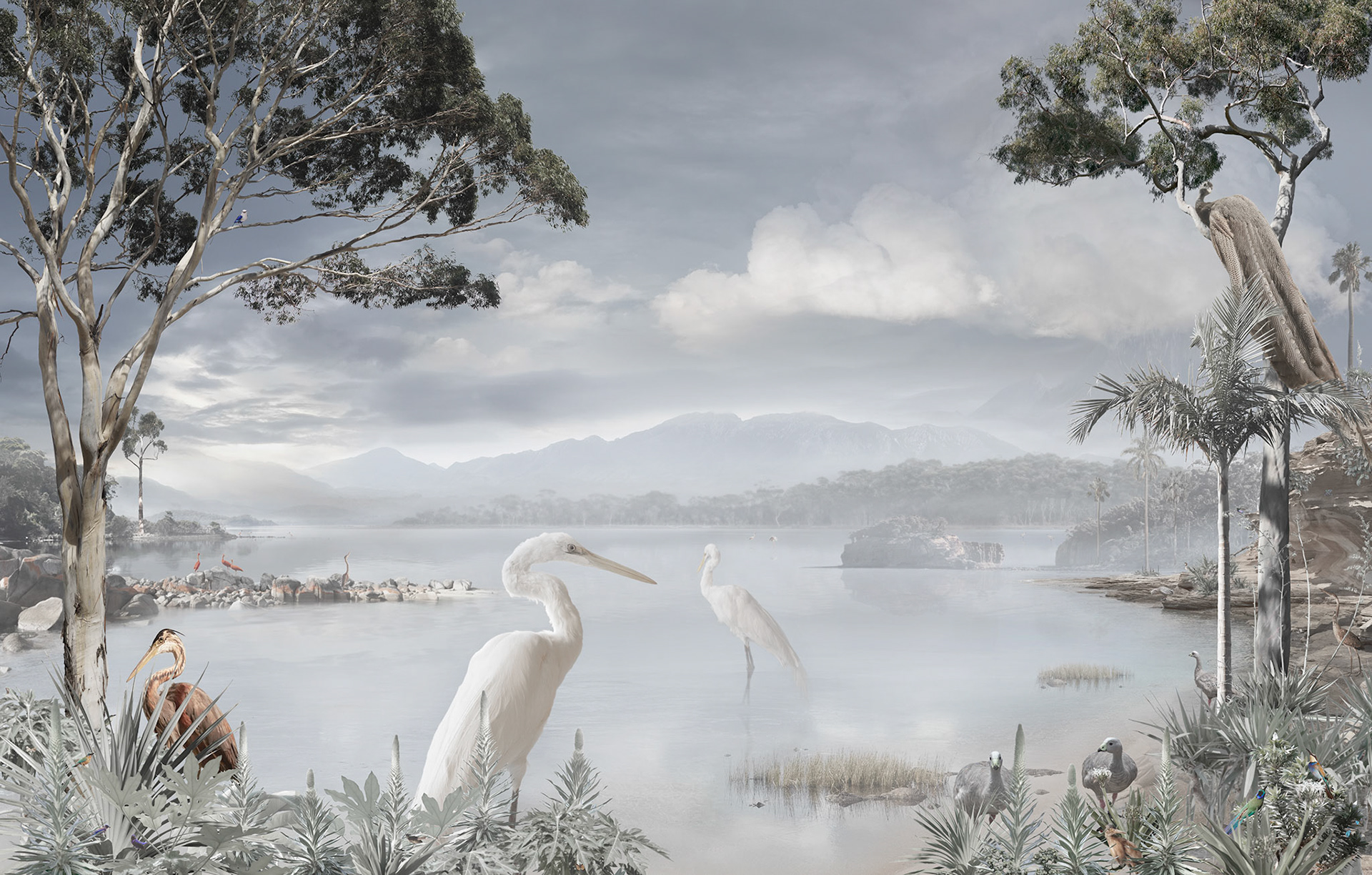 Le Vol IV 2017   -   220 x 110 cm Customisable to various sizes for site specific installation