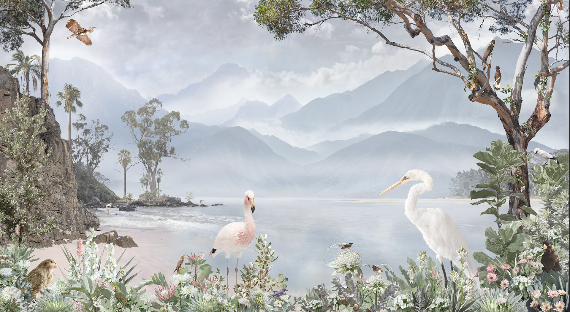 LE VOL V  2024 - 170 x 105 cm Customisable to various sizes for site specific installation