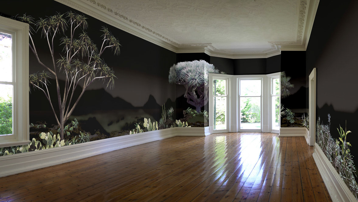 WITH A VIEW TO PARADISE GALLERY 2 - 2004           120 x 72 cm