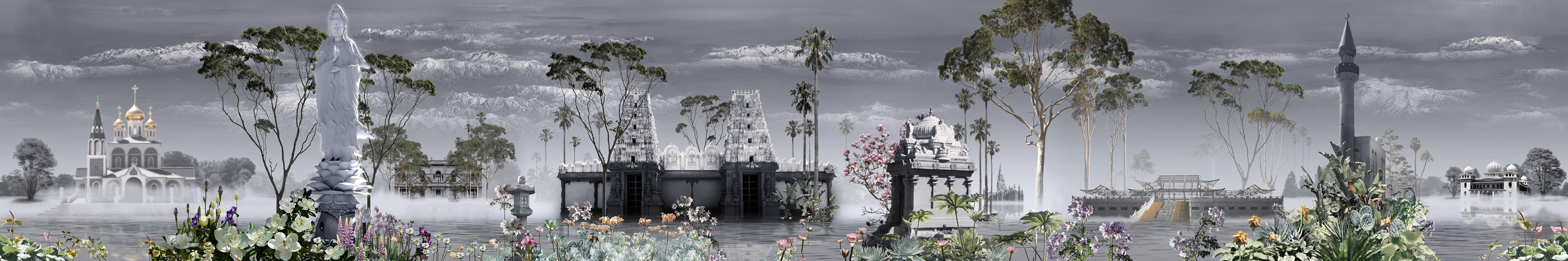 EL DORADO SPRINGS - 2007      600 cm x 100 cm Customisable for site specific installation