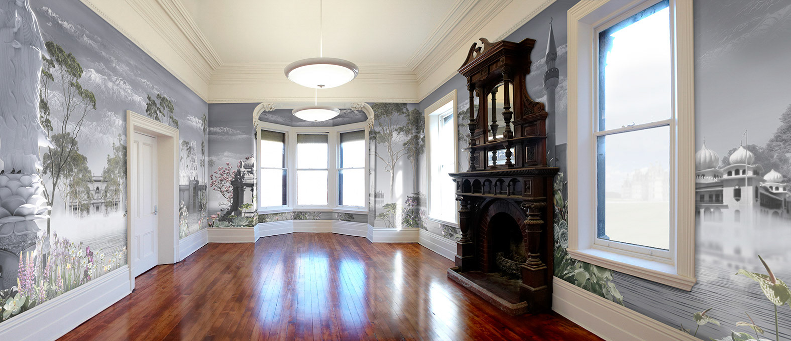 WITH A VIEW TO PARADISE GALLERY EILDON - 2007       170 x 73 cm