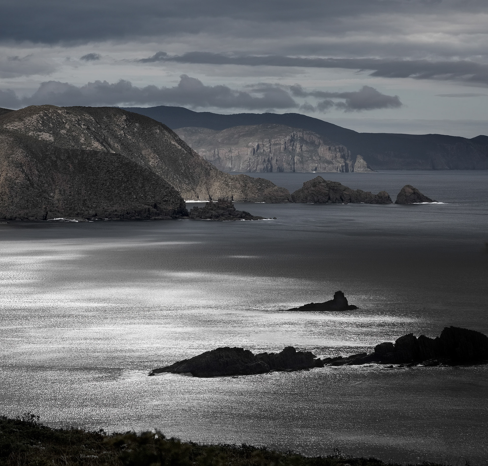 CAPE BRUNY - WEST EAST WEST Diptych -  160 x 70 cm