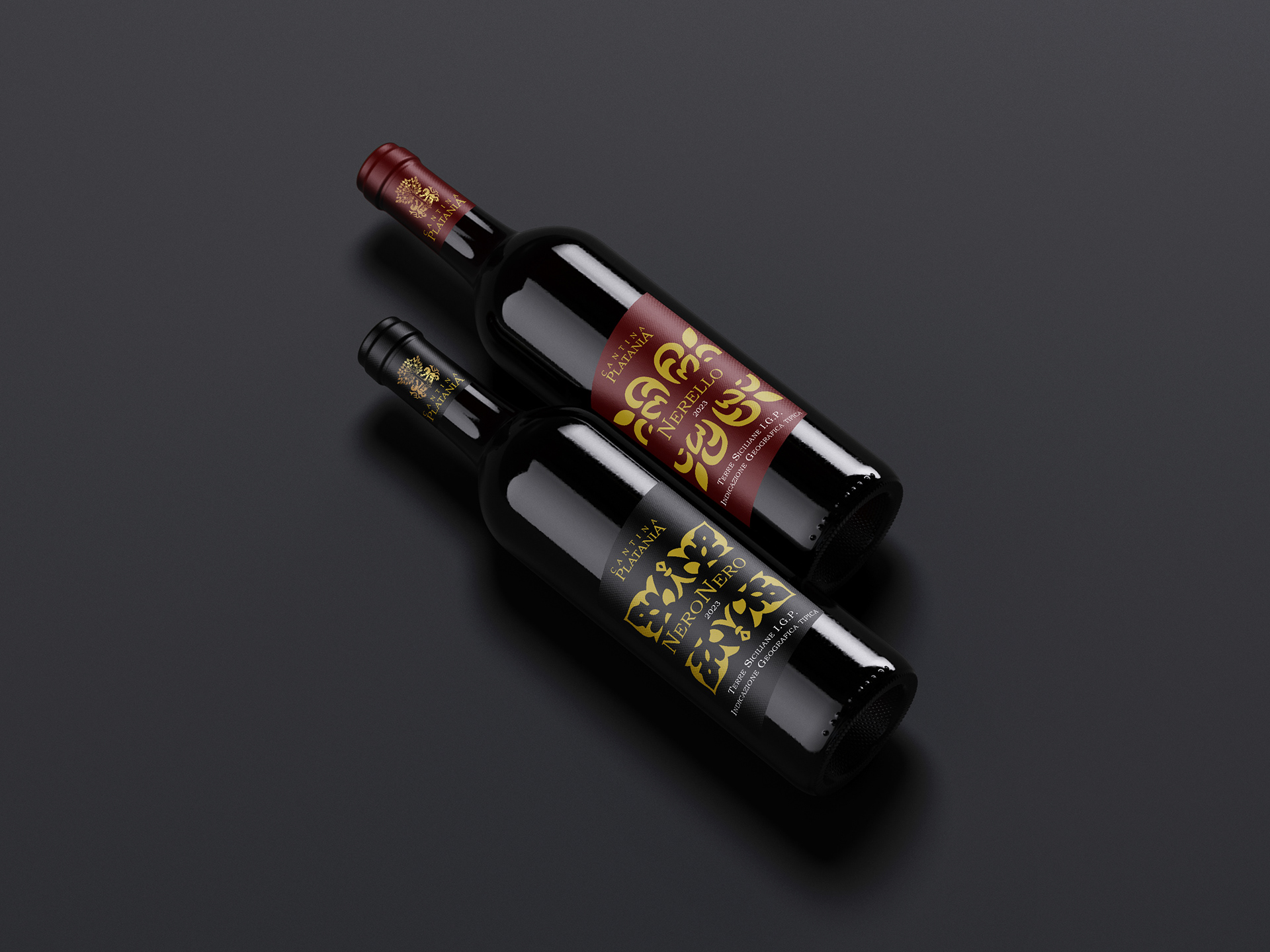 Etichette Nero Nero  e  Nerello