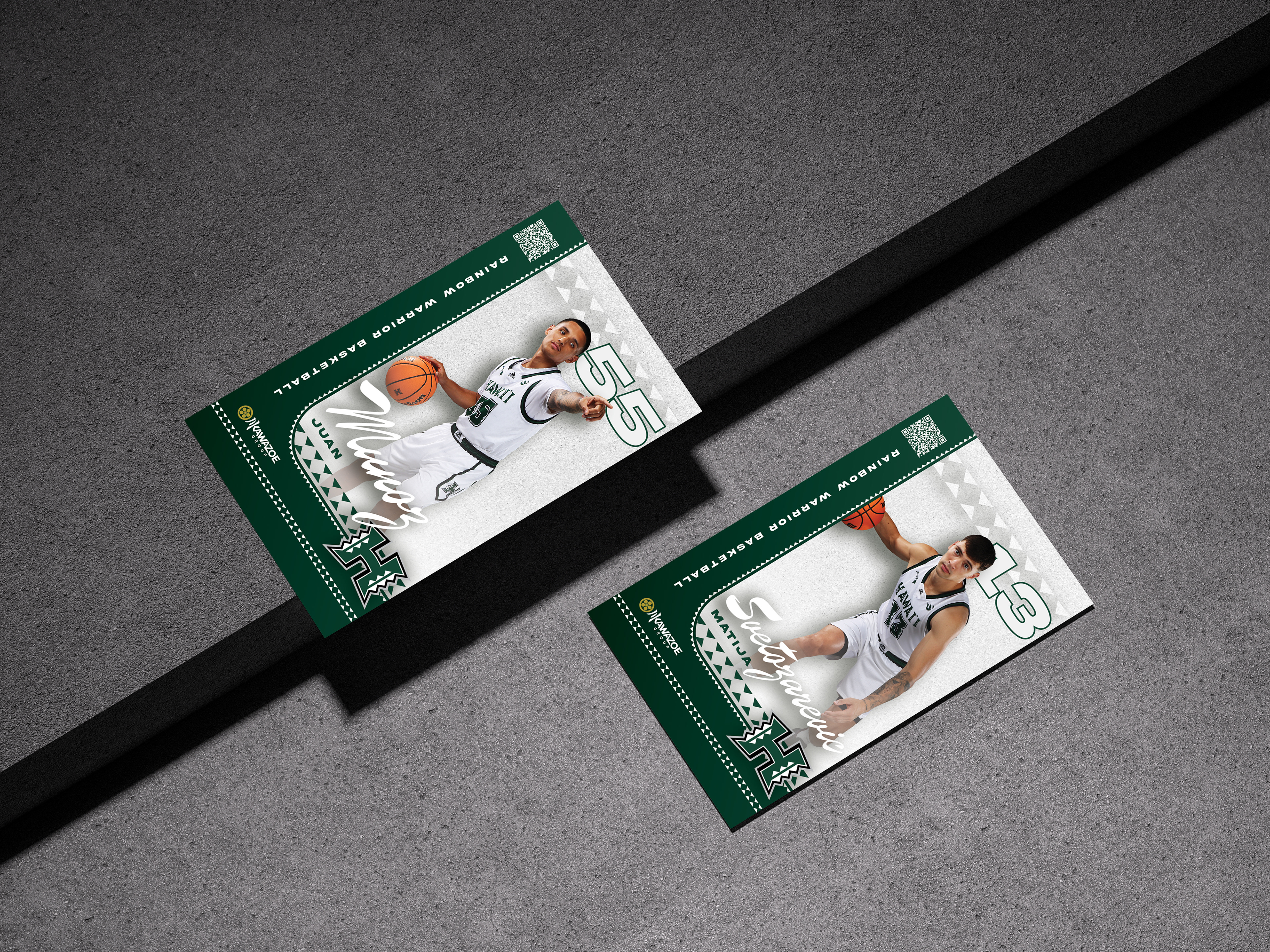 Men's Basketball Player Cards