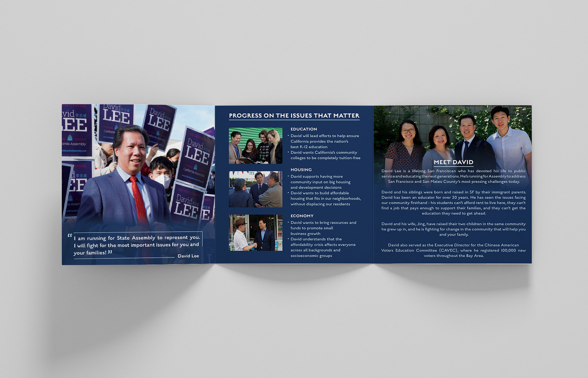 Campaign Trifold Mailer