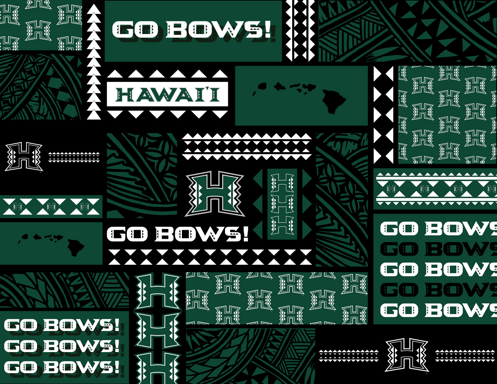 UH Athletics Media Backdrop