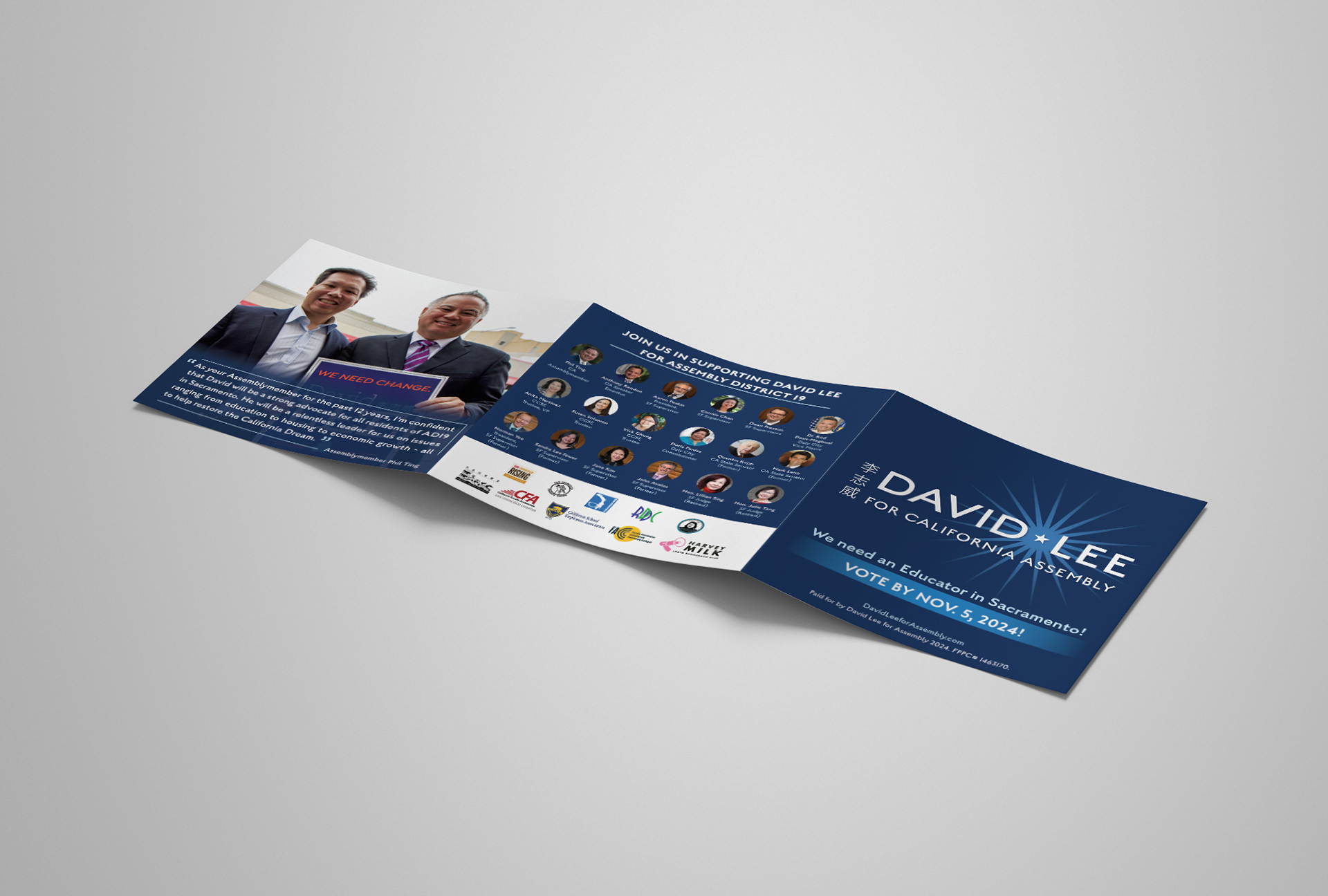 Campaign Trifold Mailer