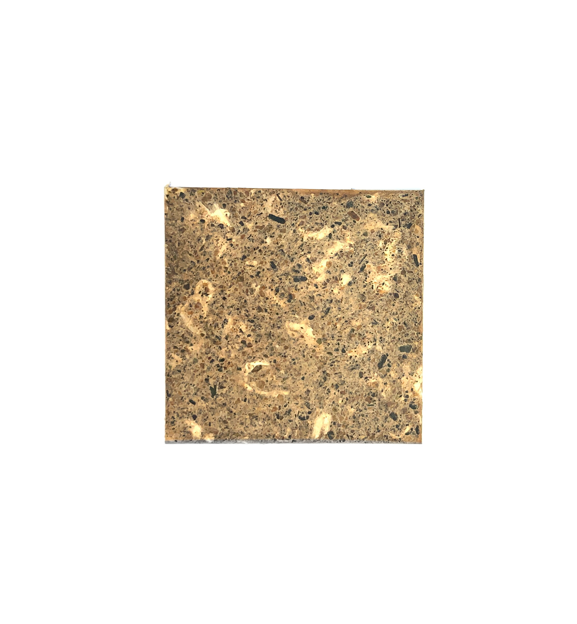 Smooth surface throug pressing layers together while drying. (Air-dried)
