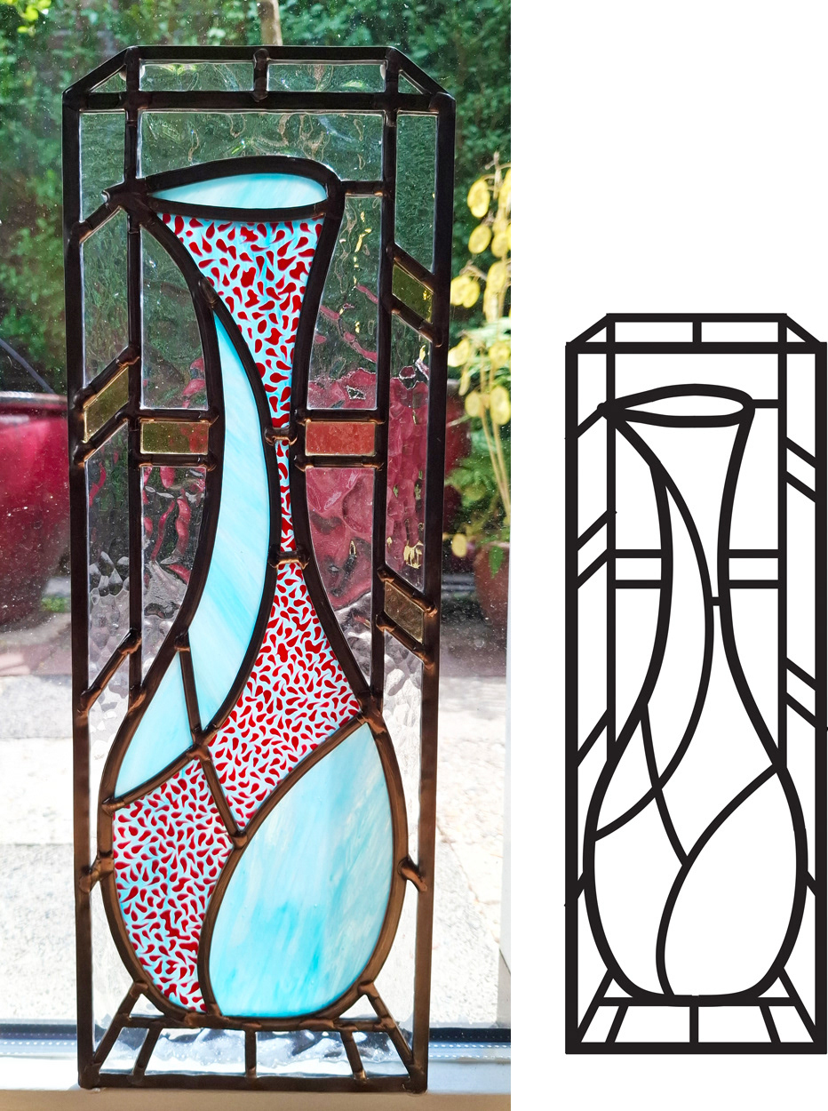 vaas/ vase (17,5cm x 49,7cm) / € 265,00