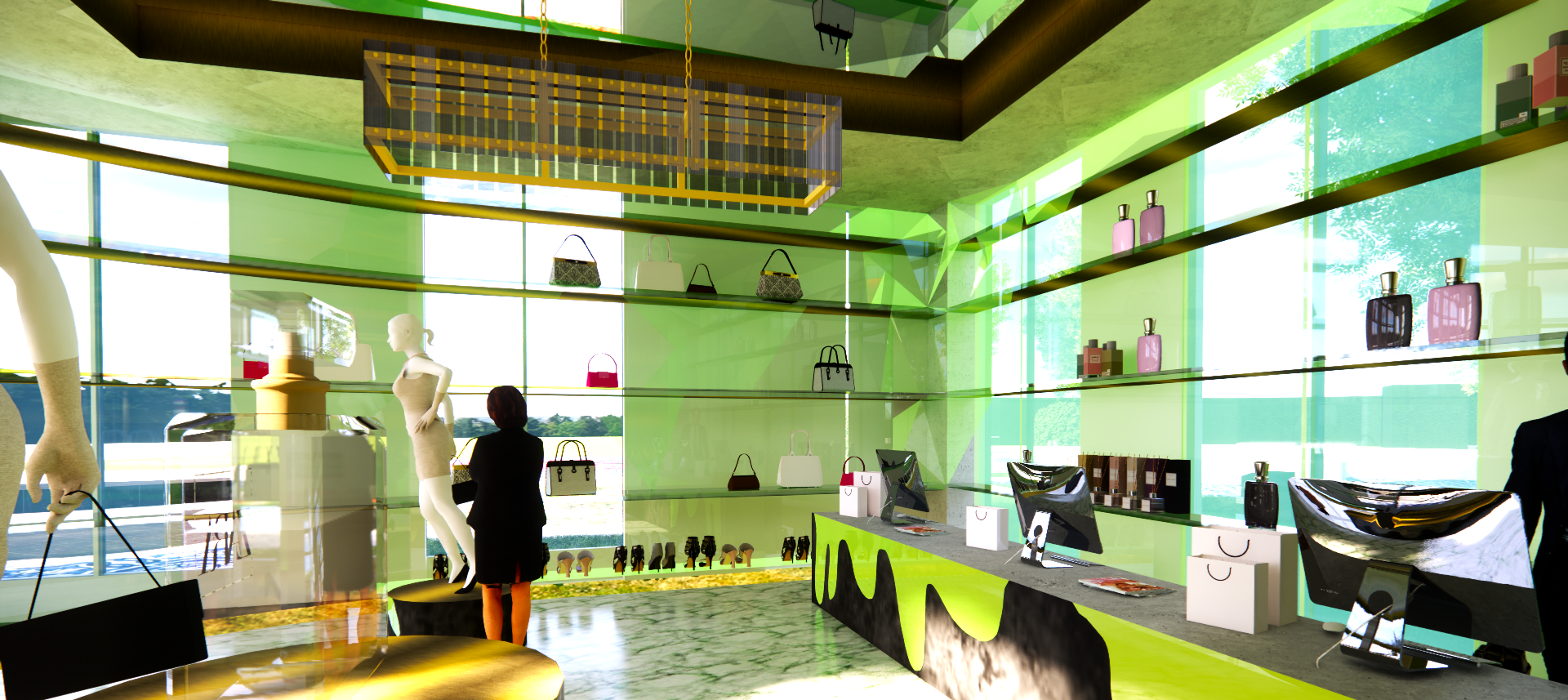 Display Shelf Render